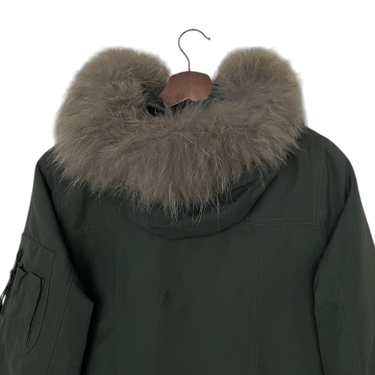 Le Grande Bleu (L.G.B.) Vintage Japanese Brand SLY Fur Jacket 1990s Size US M / EU 48-50 / 2 - 4 Thumbnail