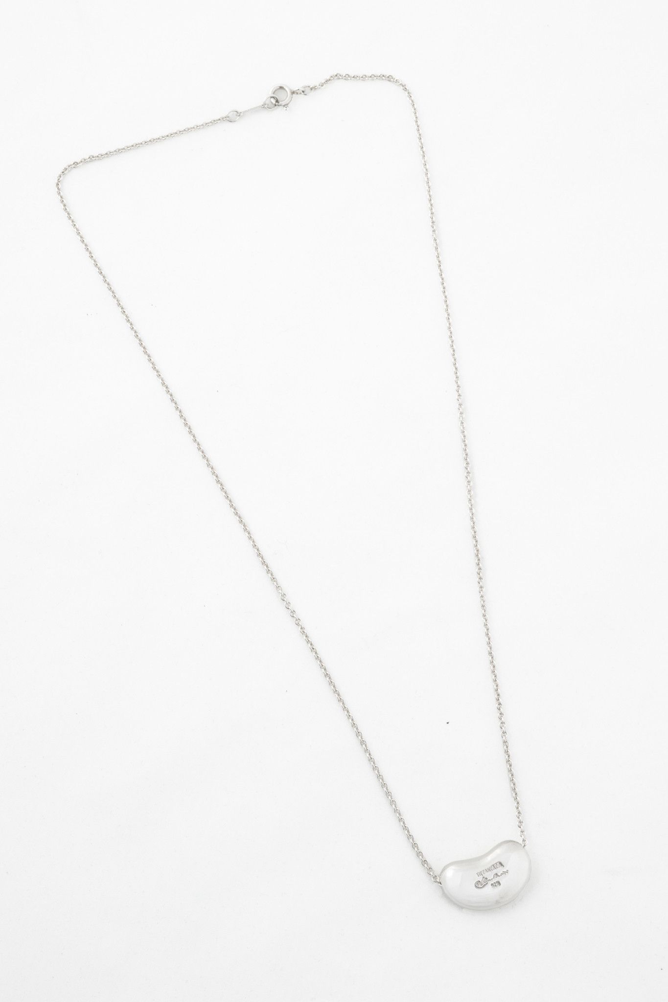 Tiffany & Co. Tiffany & Co. Elsa Peretti 20mm Bean Design Pendant Necklace Size ONE SIZE - 3 Thumbnail