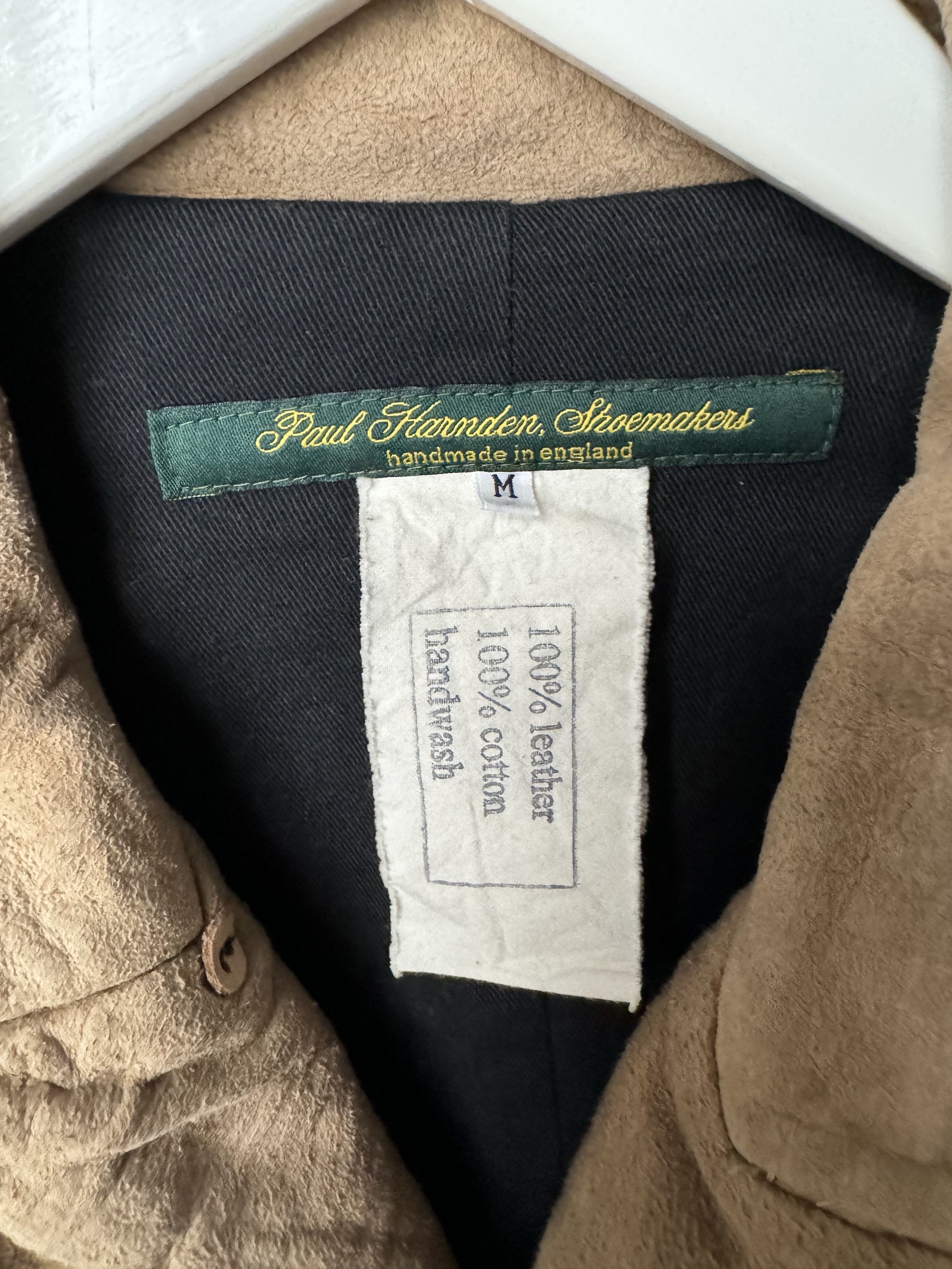 Paul Harnden Shoemakers PAUL HARNDEN SHOEMAKERS LEATHER POCKET BLAZER SIZE-M- Size US M / EU 48-50 / 2 - 13 Thumbnail