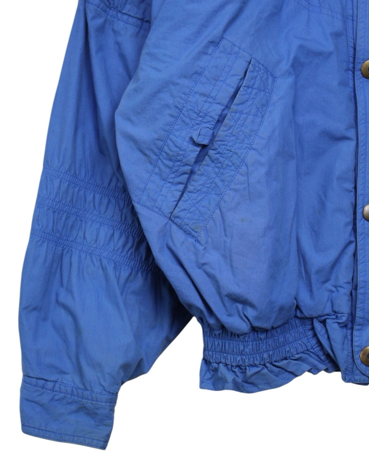 Vintage 1980S MR JORO BLUE ICE WIND UTILITY BOMBER JACKET Size US XL / EU 56 / 4 - 8 Thumbnail