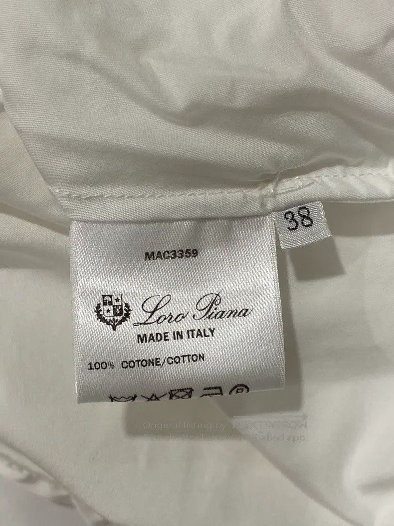 Loro Piana Loro Piana Dress with Colorful Thread Embroidery on the Fr Size XS / US 0-2 / IT 36-38 - 4 Thumbnail