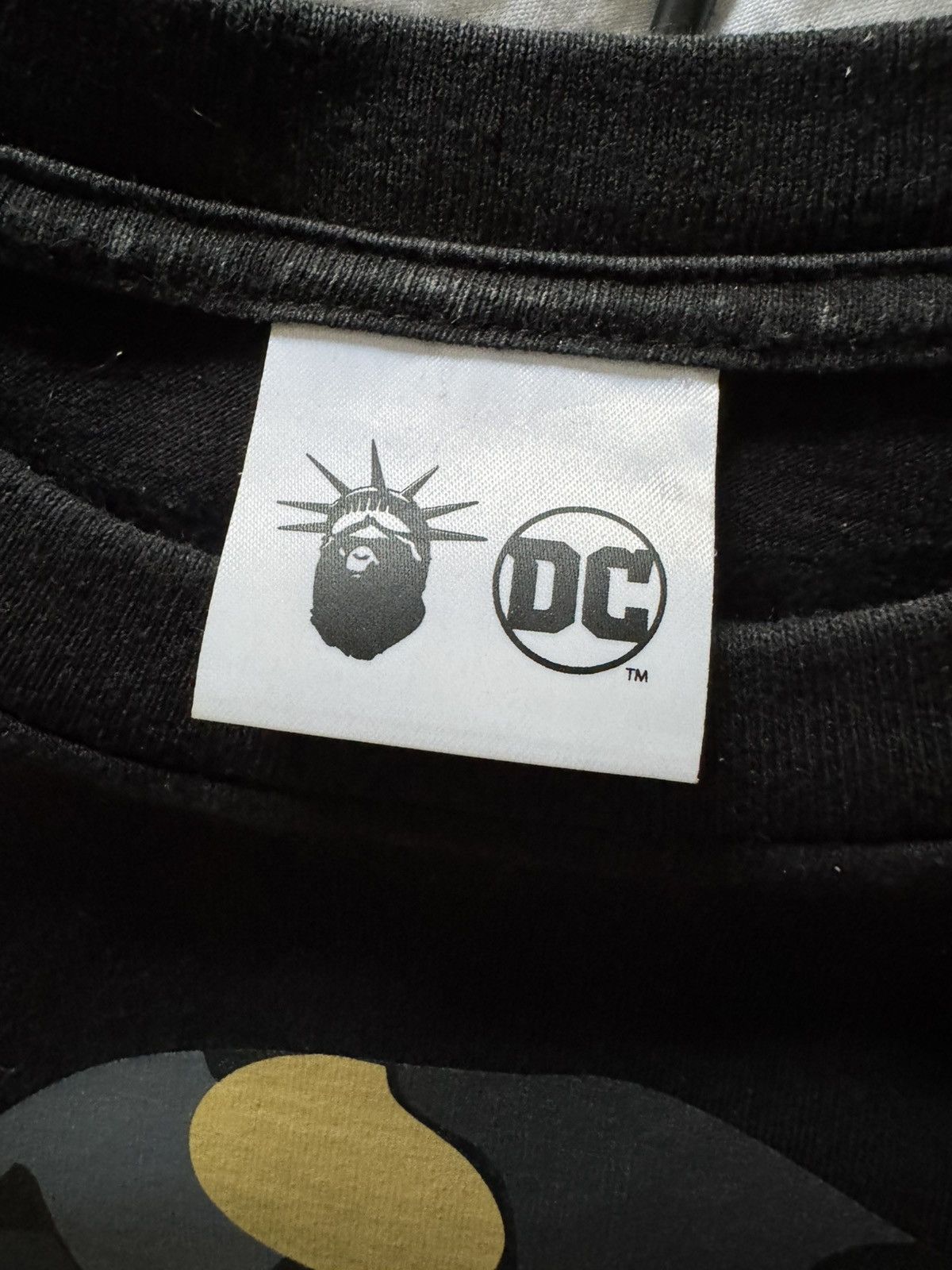 Superman bape tee