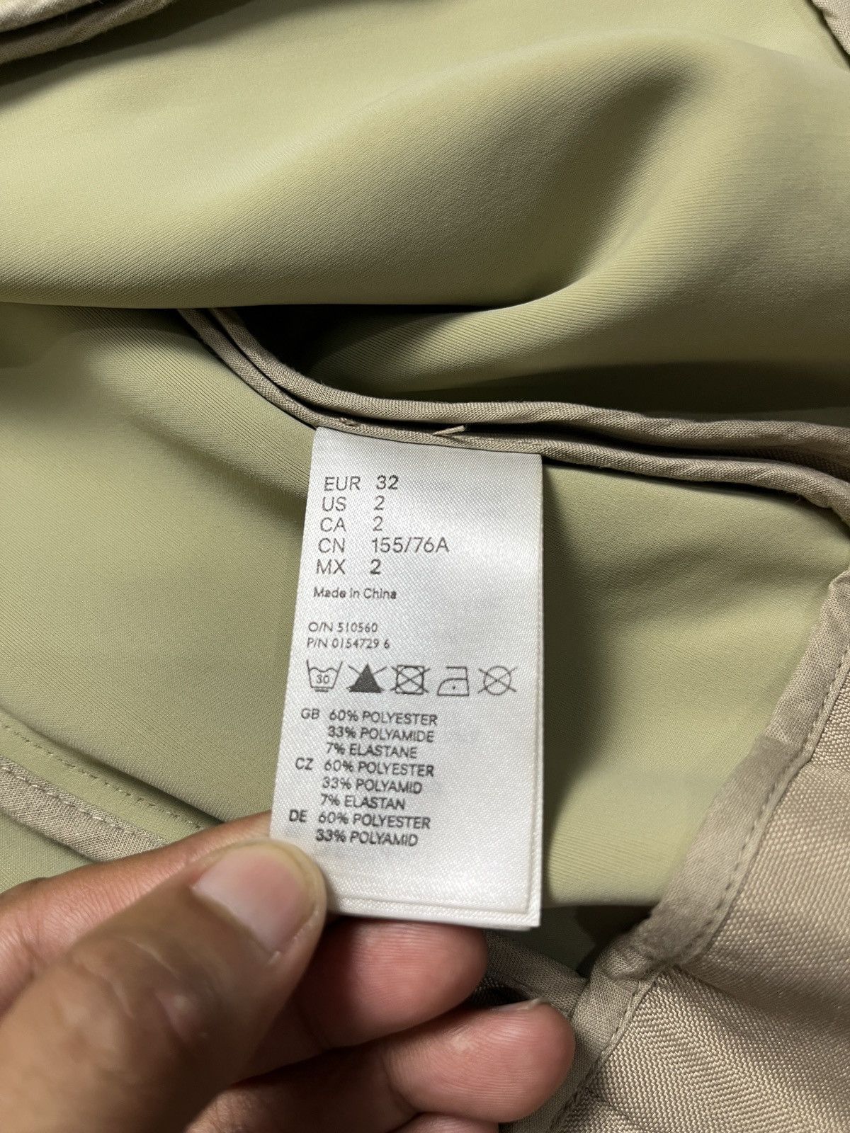 H&M × Maison Margiela BNWT Maison margiela X H&M tailored jacket Size XXS / US 00 / IT 34 - 6 Thumbnail