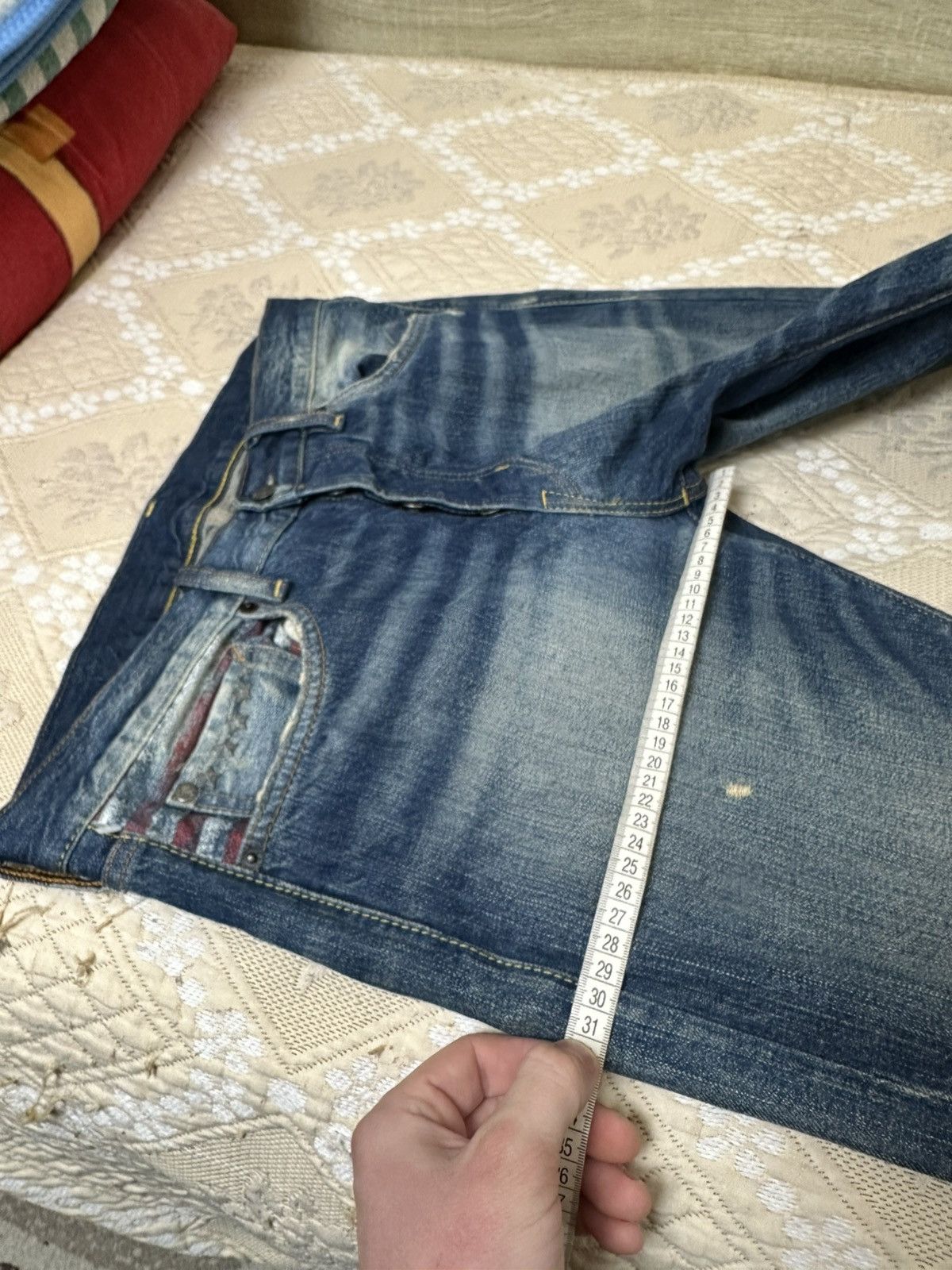 Denim & Supply Ralph Lauren 🔥 FW14 Denim Supply Ralph Lauren Distressed Denim Jeans Pant Size US 33 - 13 Thumbnail