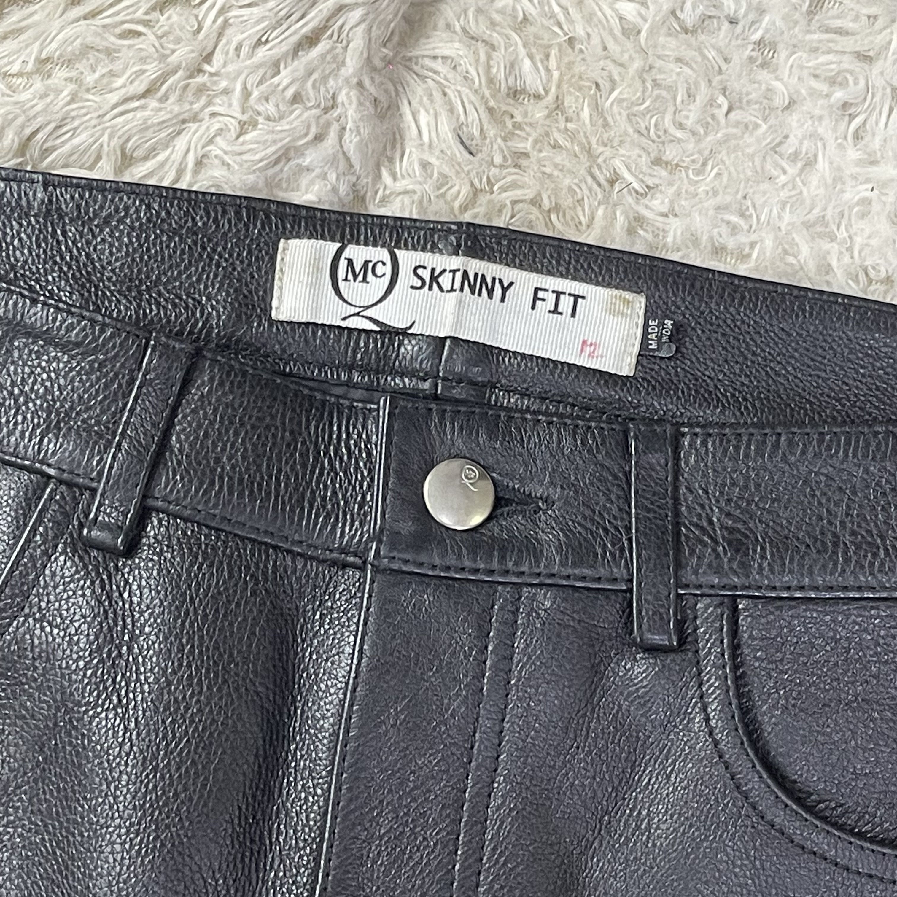 Alexander McQueen Alexander Mcqueen Leather Pants Size US 30 / EU 46 - 4 Thumbnail