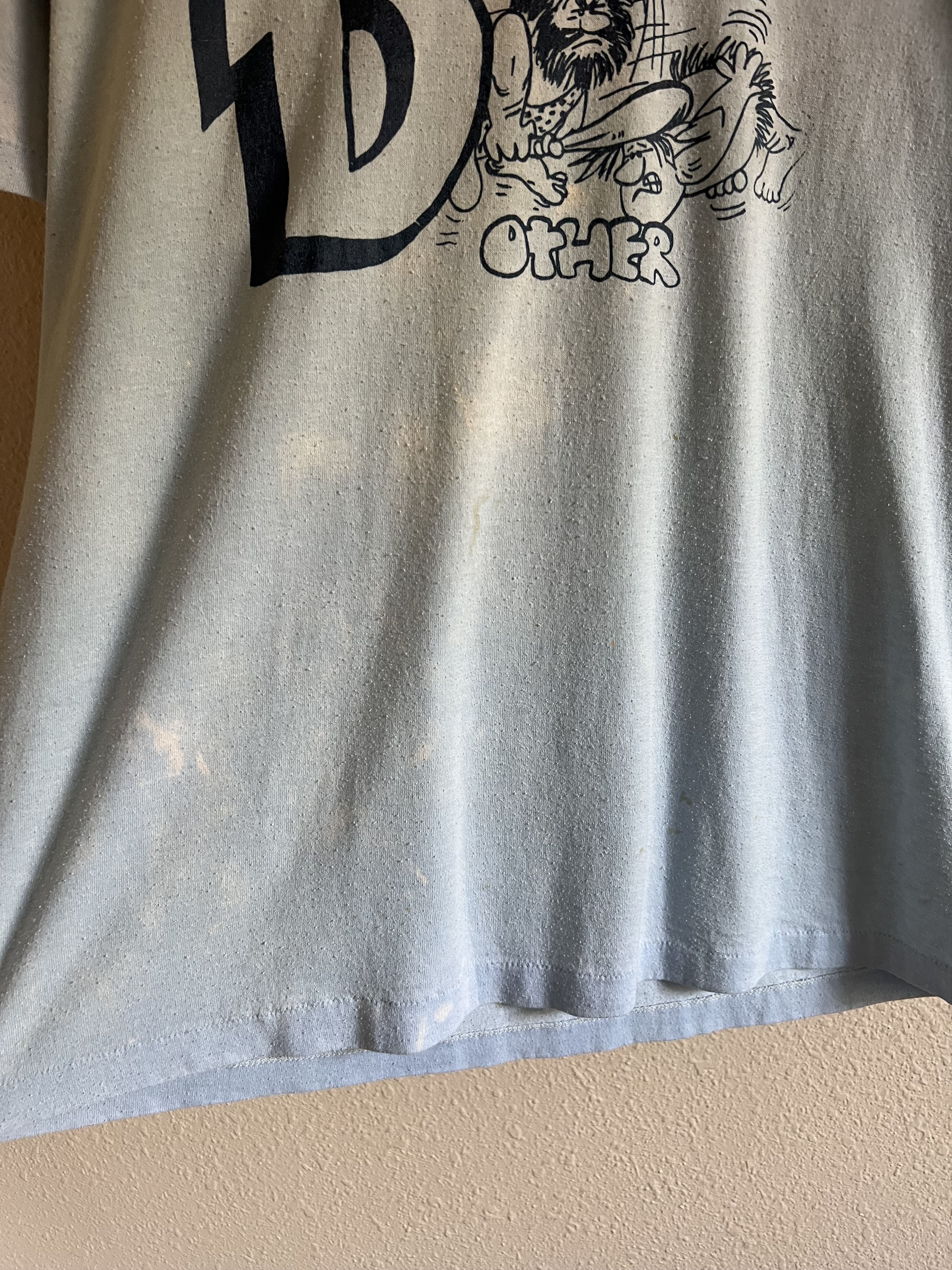 Jerzees Vintage One Way Or D Other USAF Academy Caveman Tee Size US L / EU 52-54 / 3 - 3 Thumbnail
