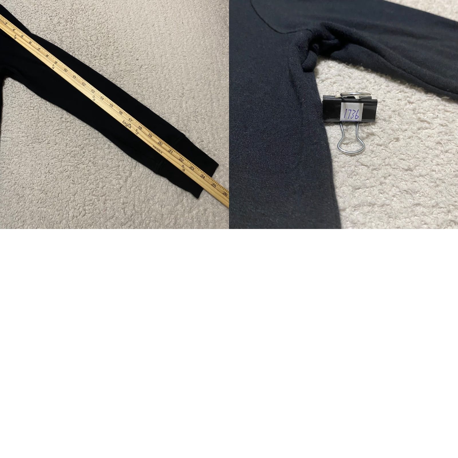 Athleta Athleta Sweatshirt Women M Black Solid Crew Neck Pullover Lightweight, Stretch, Breathable Activewear Yoga 1736 Size M / US 6-8 / IT 42-44 - 9 Thumbnail