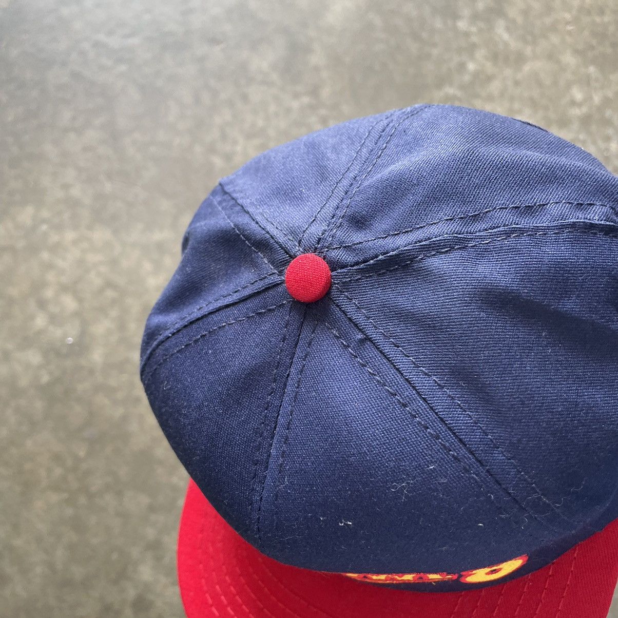 Budweiser × Vintage Vintage Budweiser Bud Bowl Football Snapback Hat 90s Size ONE SIZE - 8 Thumbnail