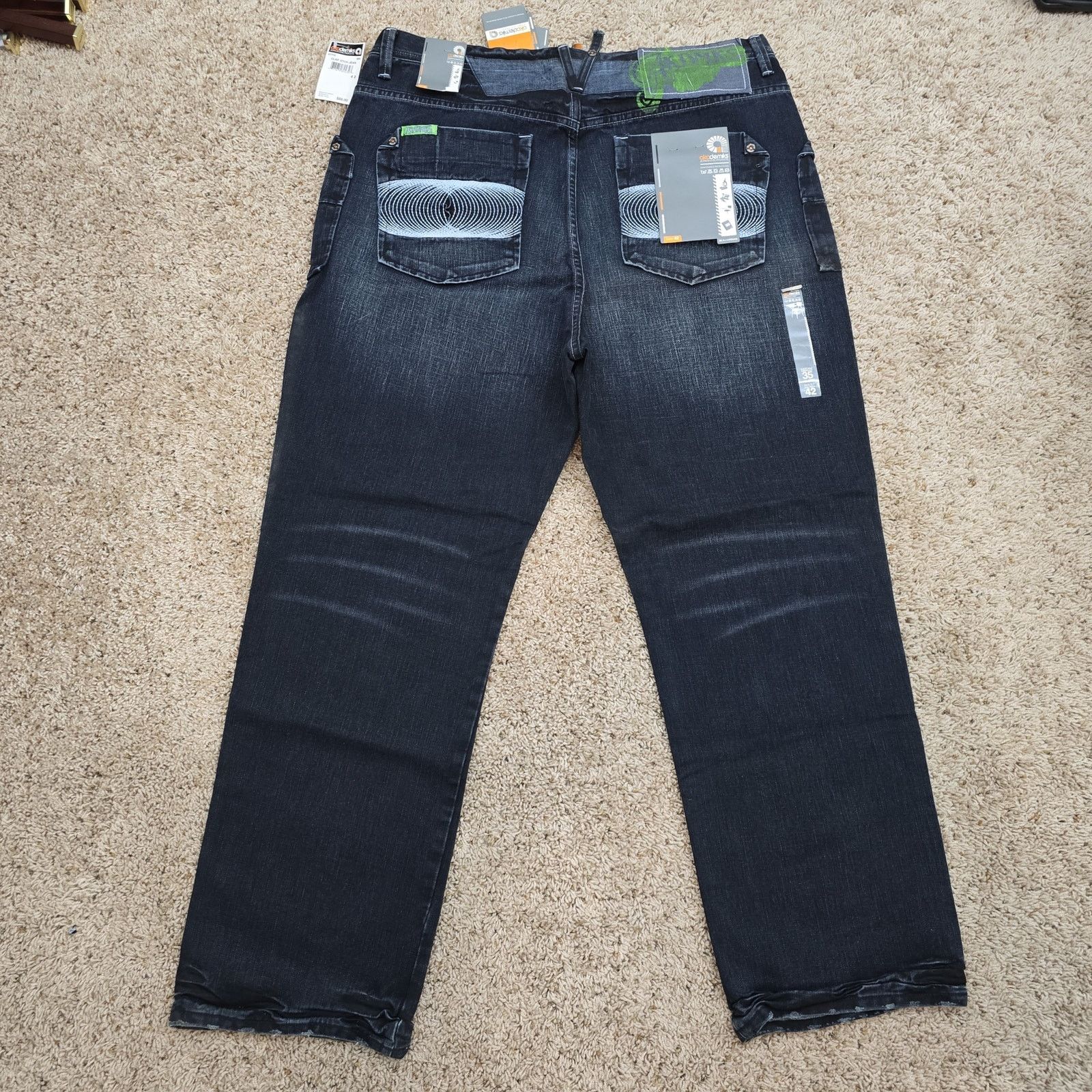 Akademiks Vintage Akademiks Baggy Wide Leg Pinkman Jeans 42x34 NWT Size US 42 / EU 58 - 1 Thumbnail