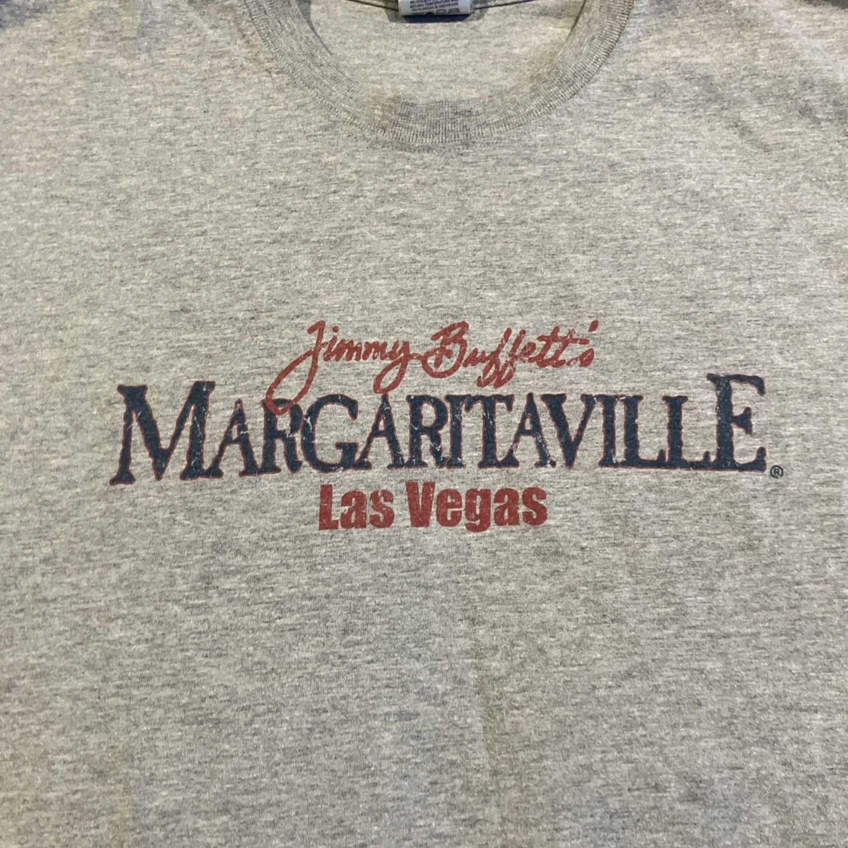 Vintage Margaritaville T-Shirt Mens We Are The People Official Jimmy Buffett Margaritaville Las Vegas Gray L Short Sleeve Crew Neck Cotton Size US L / EU 52-54 / 3 - 2 Thumbnail