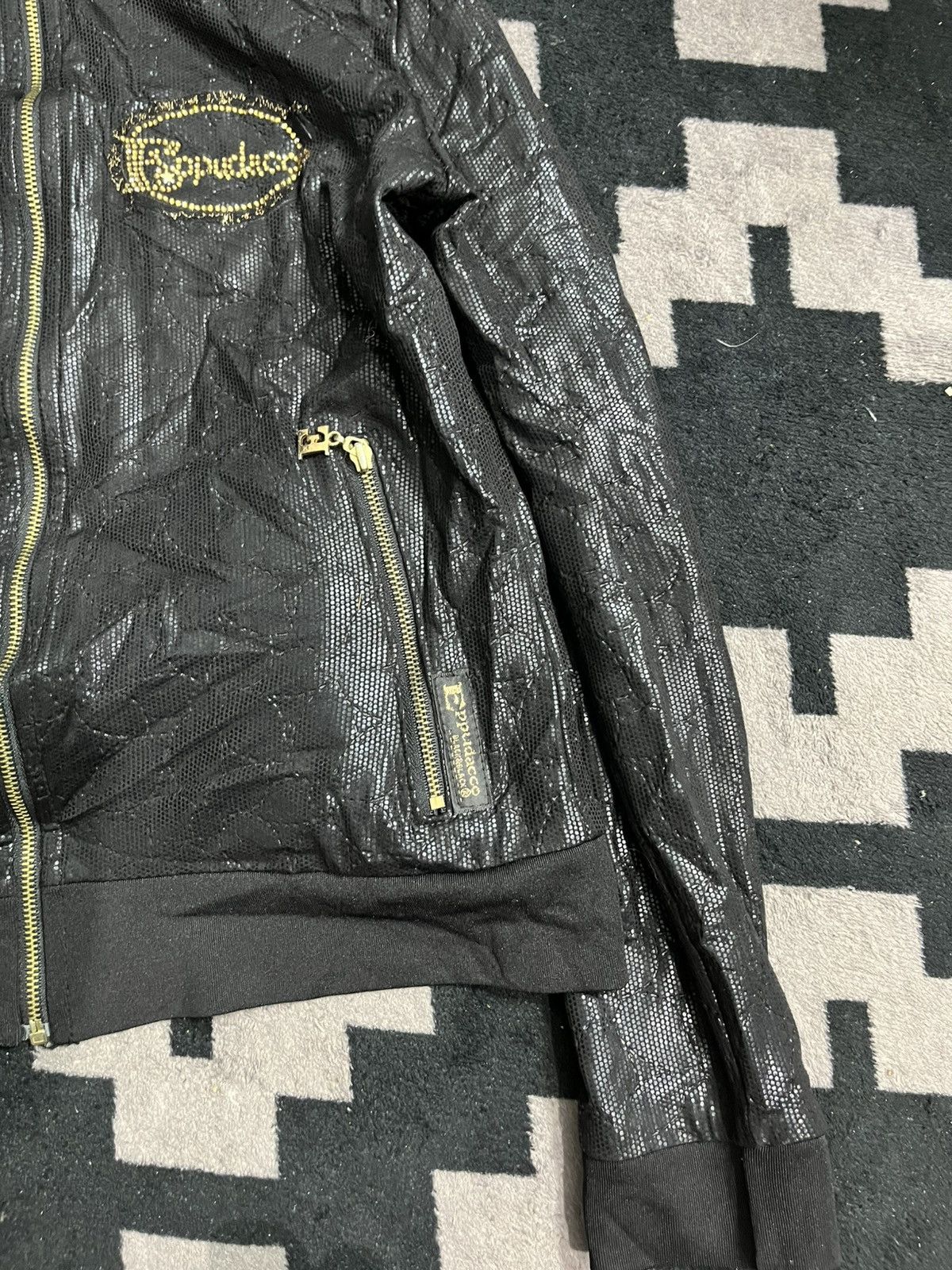 Hysteric Glamour Vintage eppudacco leopard glitter hoodie Size US S / EU 44-46 / 1 - 4 Thumbnail