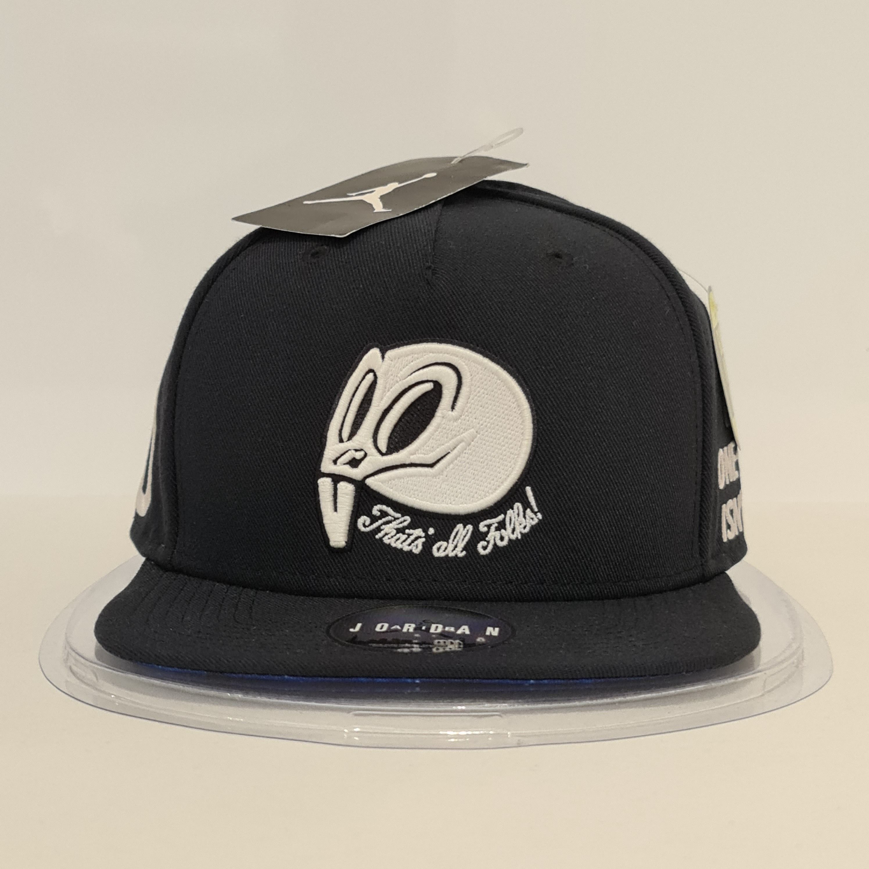 Jordan Brand Jordan Cap Snapback 'Space Jam Skull Glow' Black Size ONE SIZE - 2 Thumbnail