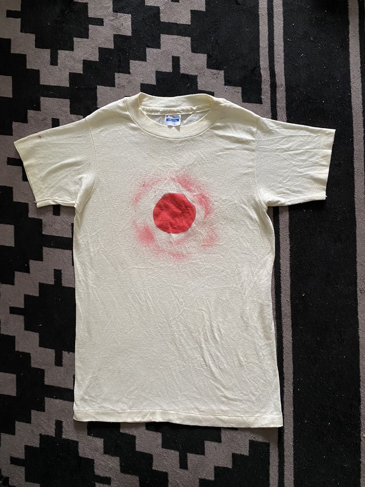 Hanes × Vintage 80s painter tshirt single stitch Size US S / EU 44-46 / 1 - 1 Thumbnail