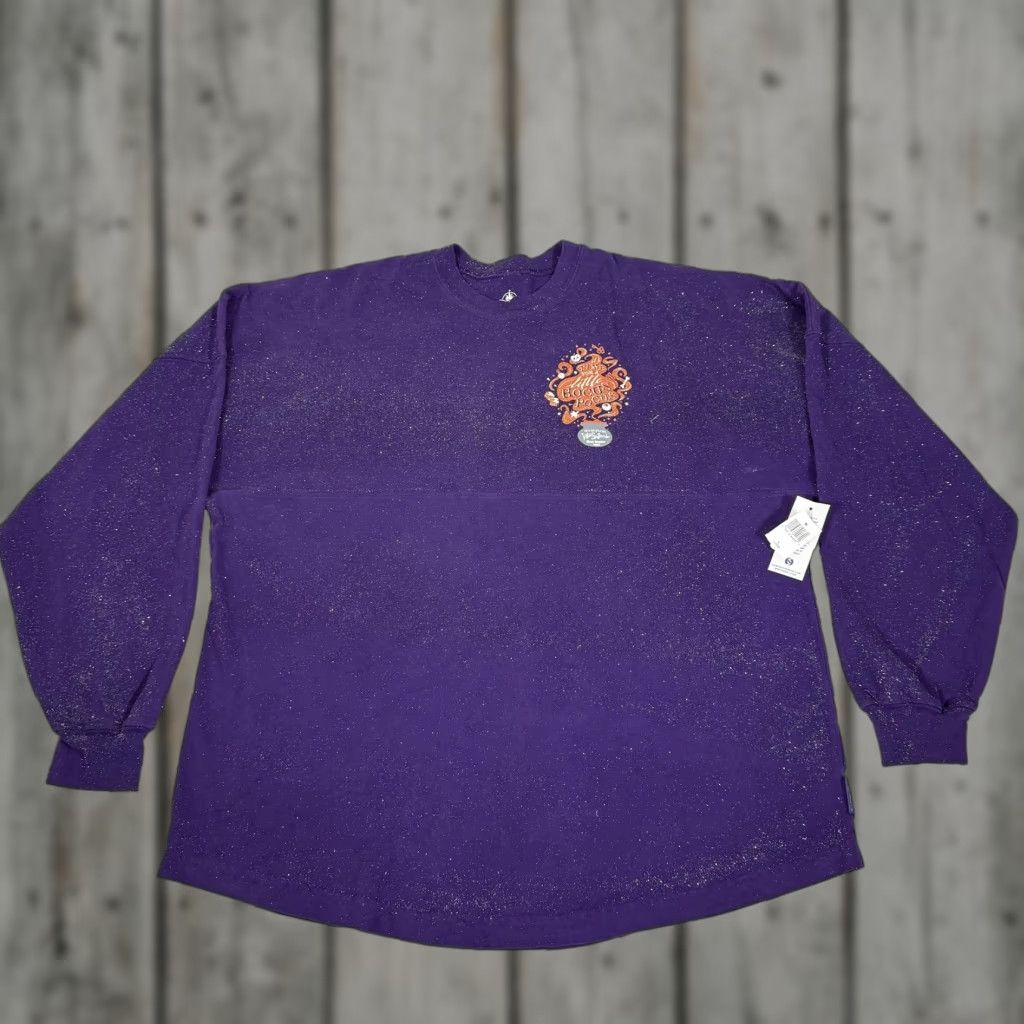 Disney Disney Spirit Jersey Shirt Mens Large Purple Hocus Pocus Villain Glitter 2019 Size US L / EU 52-54 / 3 - 1 Thumbnail