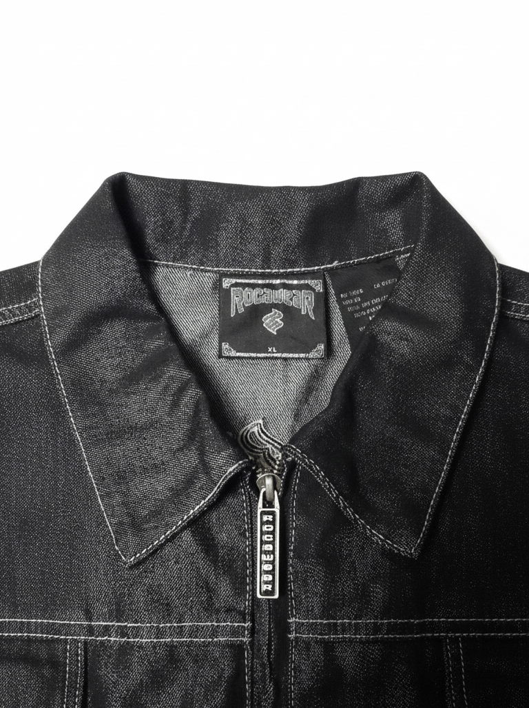 Rocawear Y2K Rockawear Denim Workwear Jacket Size US XL / EU 56 / 4 - 3 Thumbnail