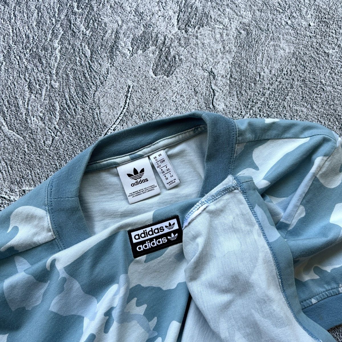 Adidas Women’s Adidas Camo Tank Top Blue Size: M Size M / US 6-8 / IT 42-44 - 6 Thumbnail