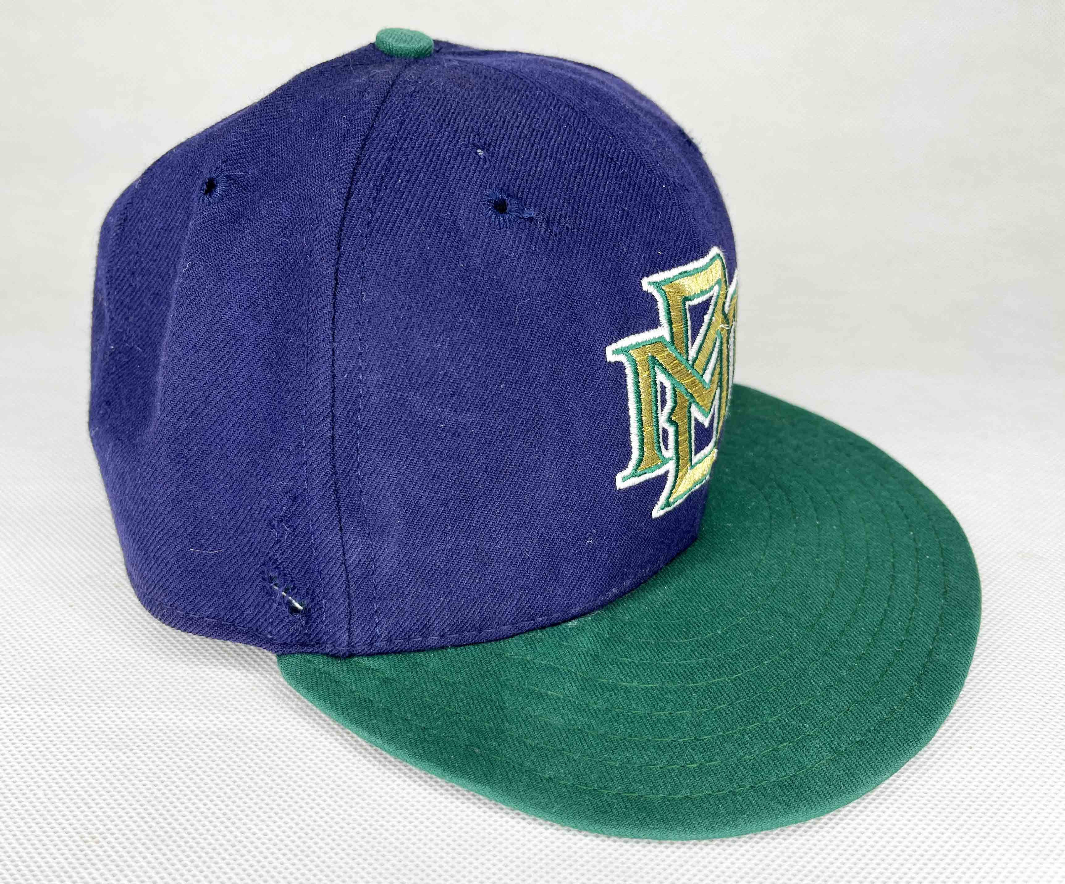 New Era Vintage New Era MLB Milwaukee Brewers Baseball Cap Hat Size ONE SIZE - 4 Thumbnail
