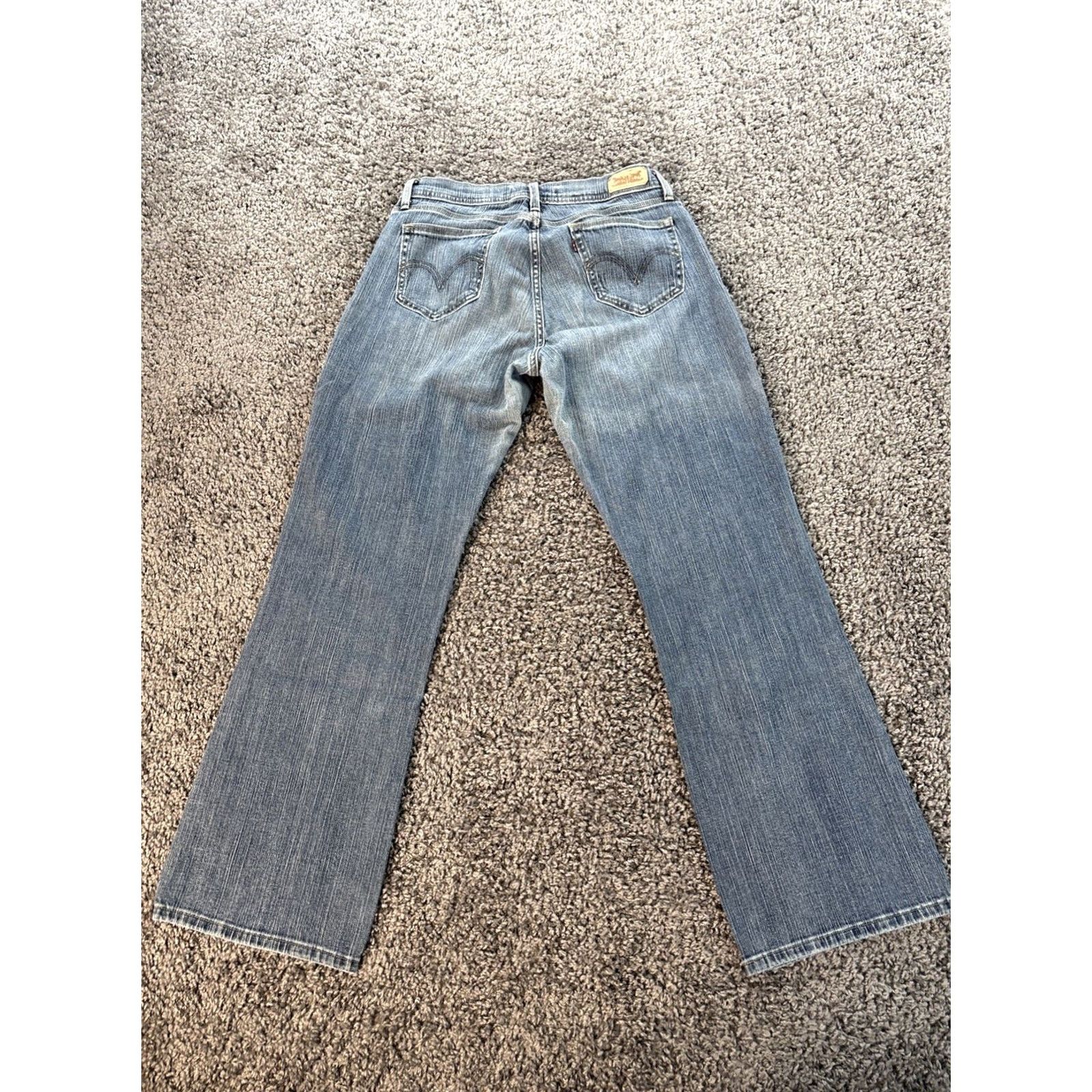 Levi's VINTAGE Levi’s 529 Jeans Bootcut Women 30x29 Slim Low Rise Denim Blue 5-Pocket Levi’s 500 Series Womens Boys Girls Mens Size 30" / US 8 / IT 44 - 7 Thumbnail
