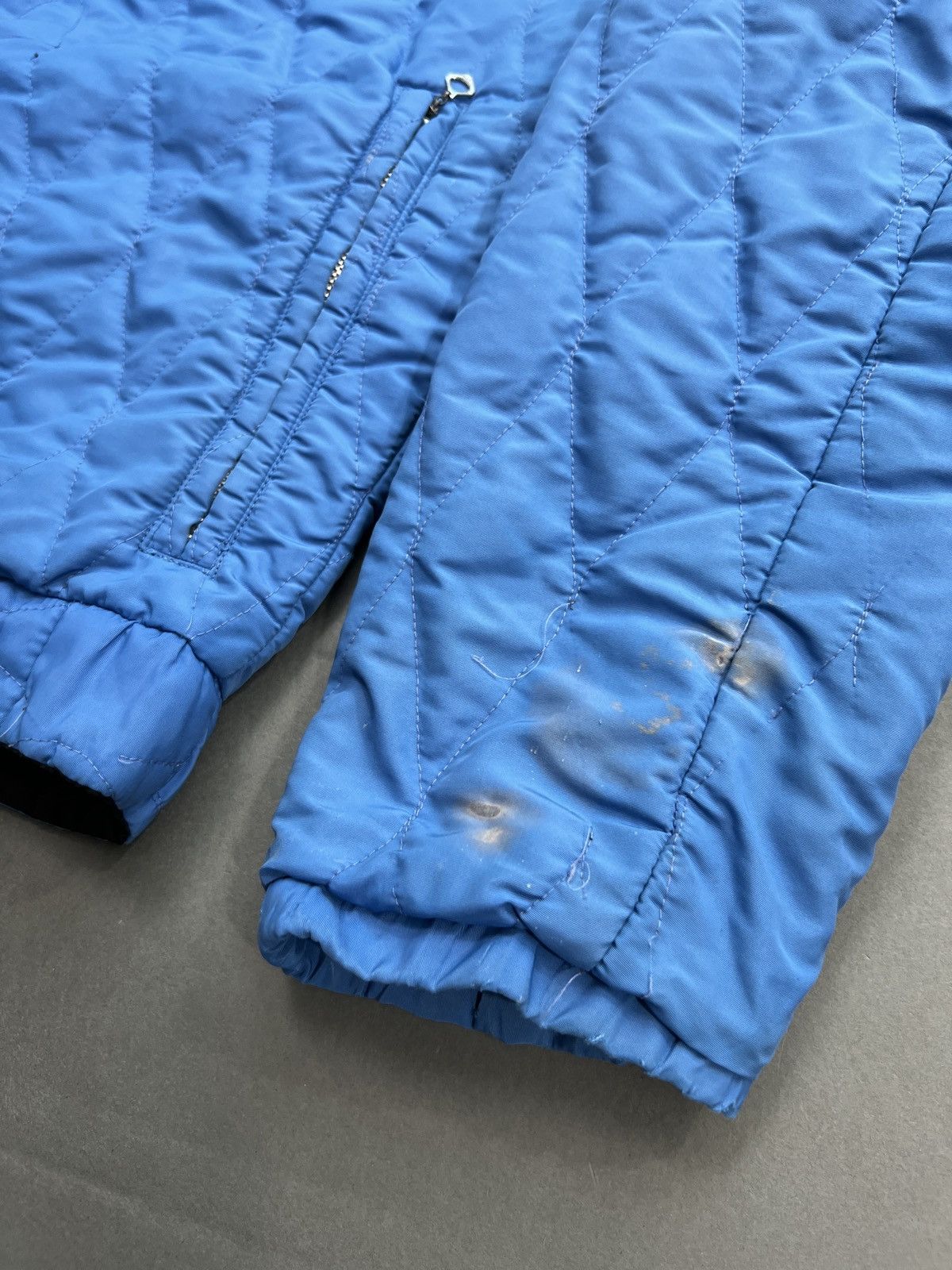 Vintage 1980s Reversible Quilted Ski Jacket Hoodie Liner Size US M / EU 48-50 / 2 - 14 Thumbnail