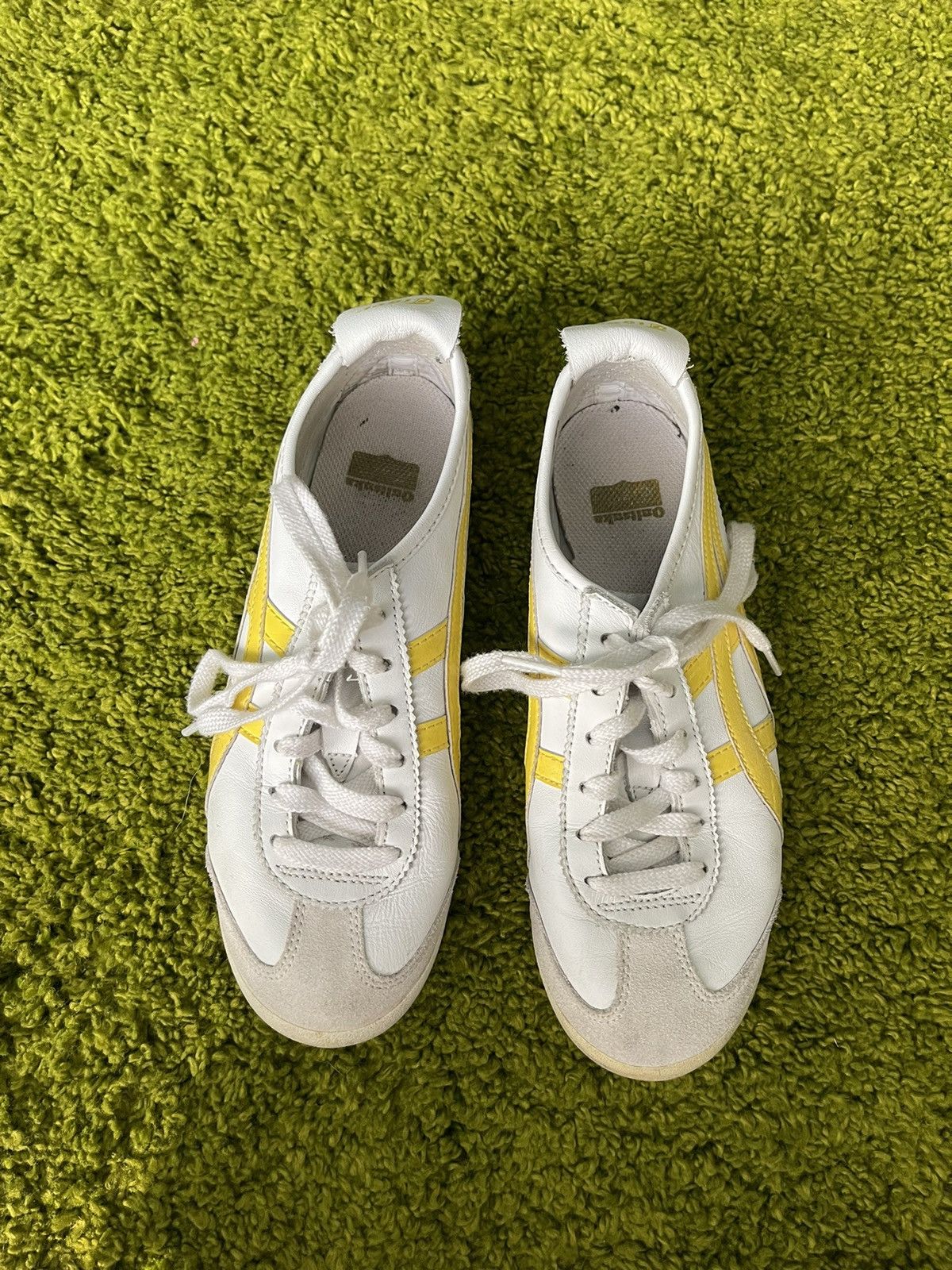 Asics × Onitsuka Tiger × Vintage Onitsuka Tiger ASICS 2000s vintage real leather sneakers Y2K Size US 5.5 / IT 35.5 - 3 Thumbnail