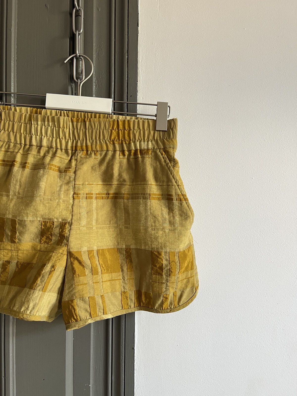 Baum und Pferdgarten Baum Und Pferogarten High Waist Yellow Shorts 36 Size 25" / US 0 / IT 36 - 7 Thumbnail