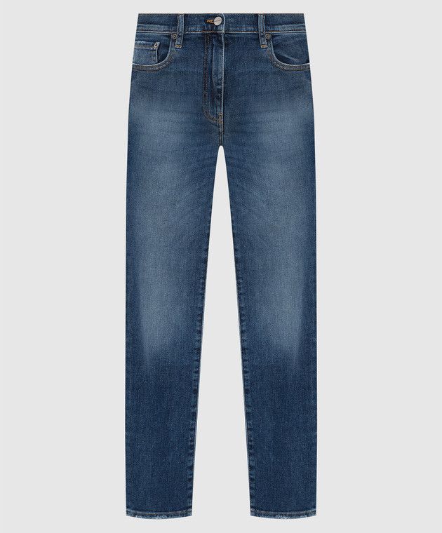Palm Angels o1y1125 Denim Pant in Blue Size 25" / US 0 / IT 36 - 1 Thumbnail