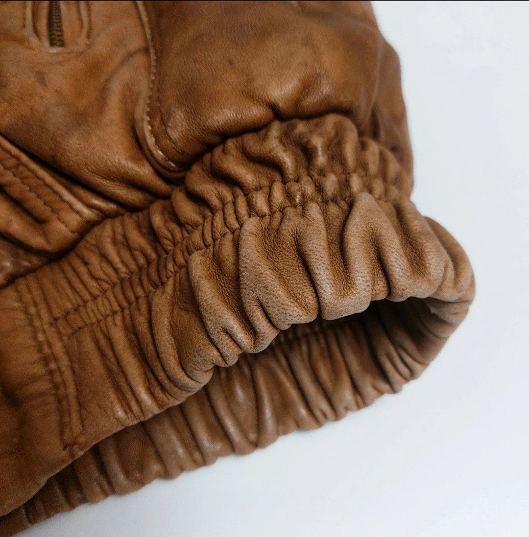 Other Vintage HC Houidi leather bomber jacket Size US XL / EU 56 / 4 - 12 Thumbnail