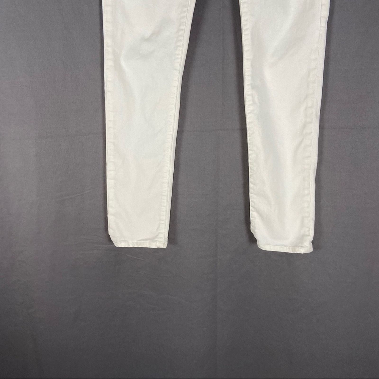 Joie Joie Jeans Women's White Mid Rise Skinny Size 26 Size 26" / US 2 / IT 38 - 8 Thumbnail