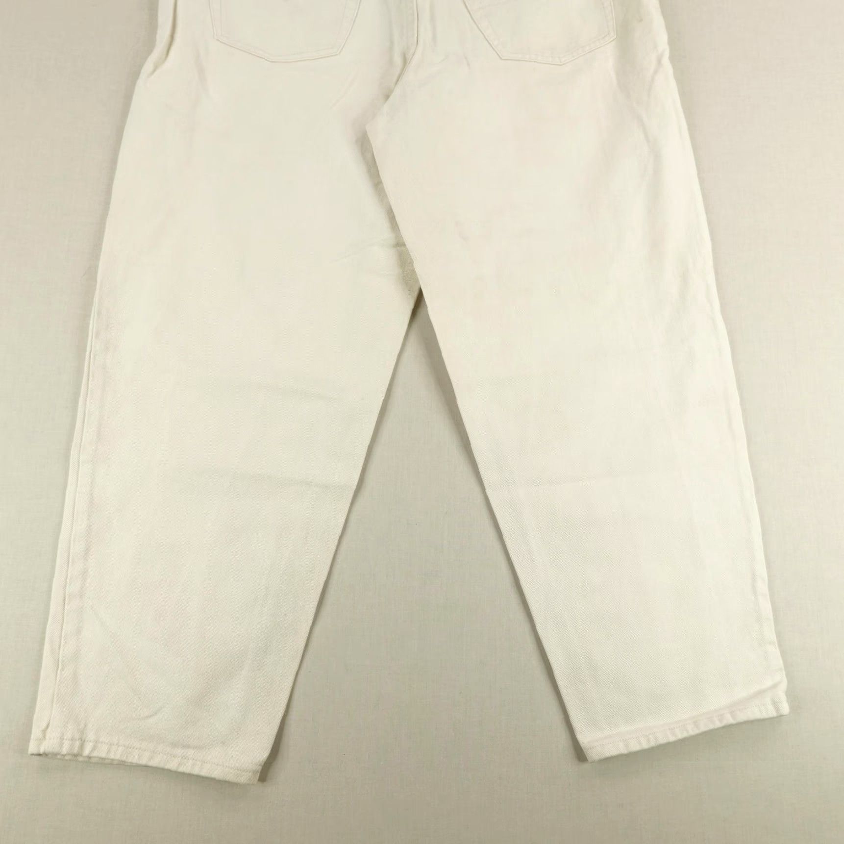 Anchor Blue VINTAGE Anchor Blue Jeans Men 42 Waist White Denim Baggy Relaxed Tapered 90s Casual Size US 42 / EU 58 - 7 Thumbnail