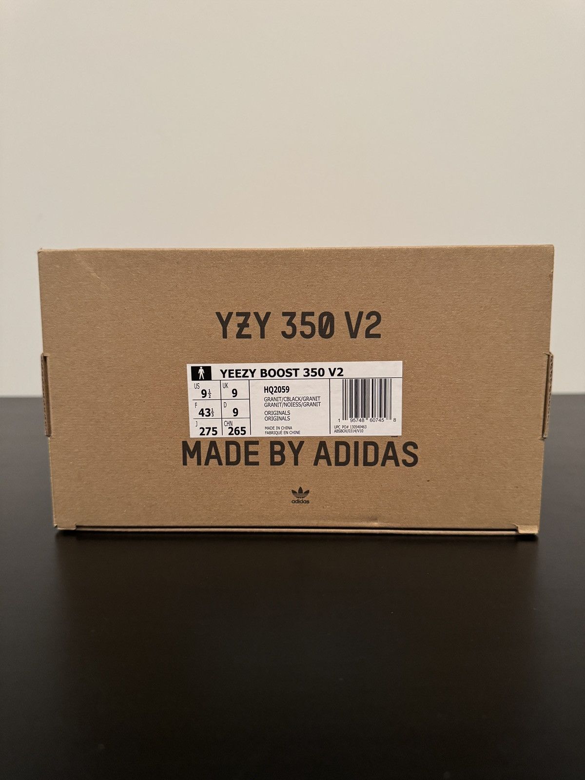 Adidas × Yeezy ADIDAS YEEZY BOOST 350 V2 GRANITE Size US 9.5 / EU 42-43 - 8 Thumbnail