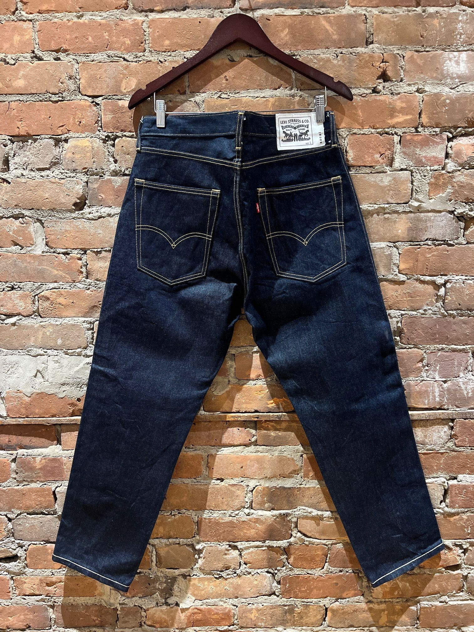 Sacai Sacai × Levi’s Reconstructed Denim – Size L (Raw Indigo) Size US 32 / EU 48 - 2 Thumbnail