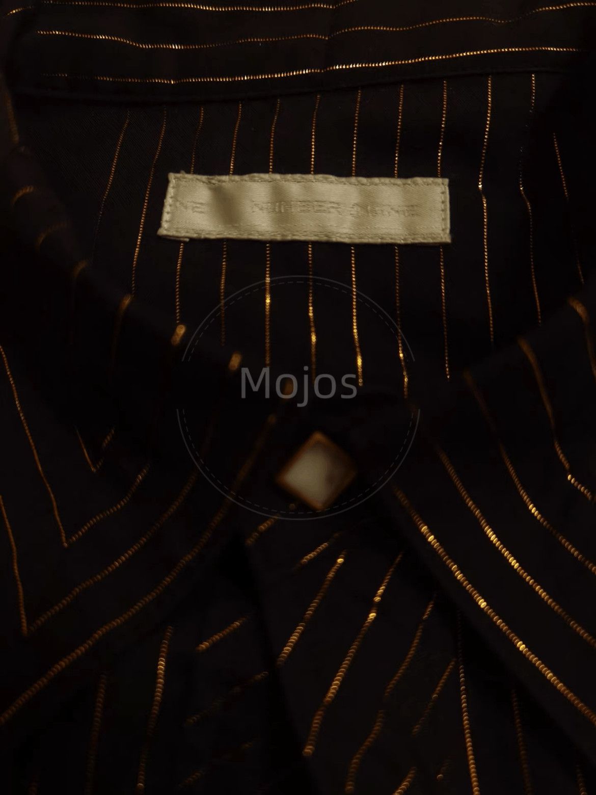 Number (N)ine Sz 3 Number Nine 02SS Golde Line Shirt-2508 Size US L / EU 52-54 / 3 - 3 Thumbnail