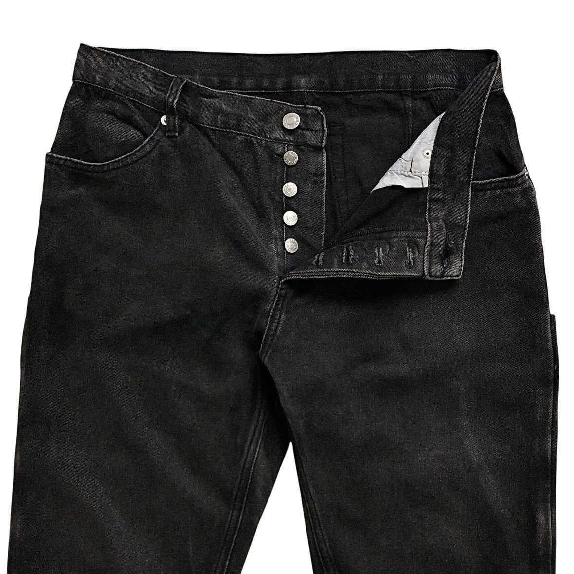 Helmut Lang 1997 Helmut Lang Runway Holster Pocket Denim Jeans Size US 30 / EU 46 - 2 Thumbnail