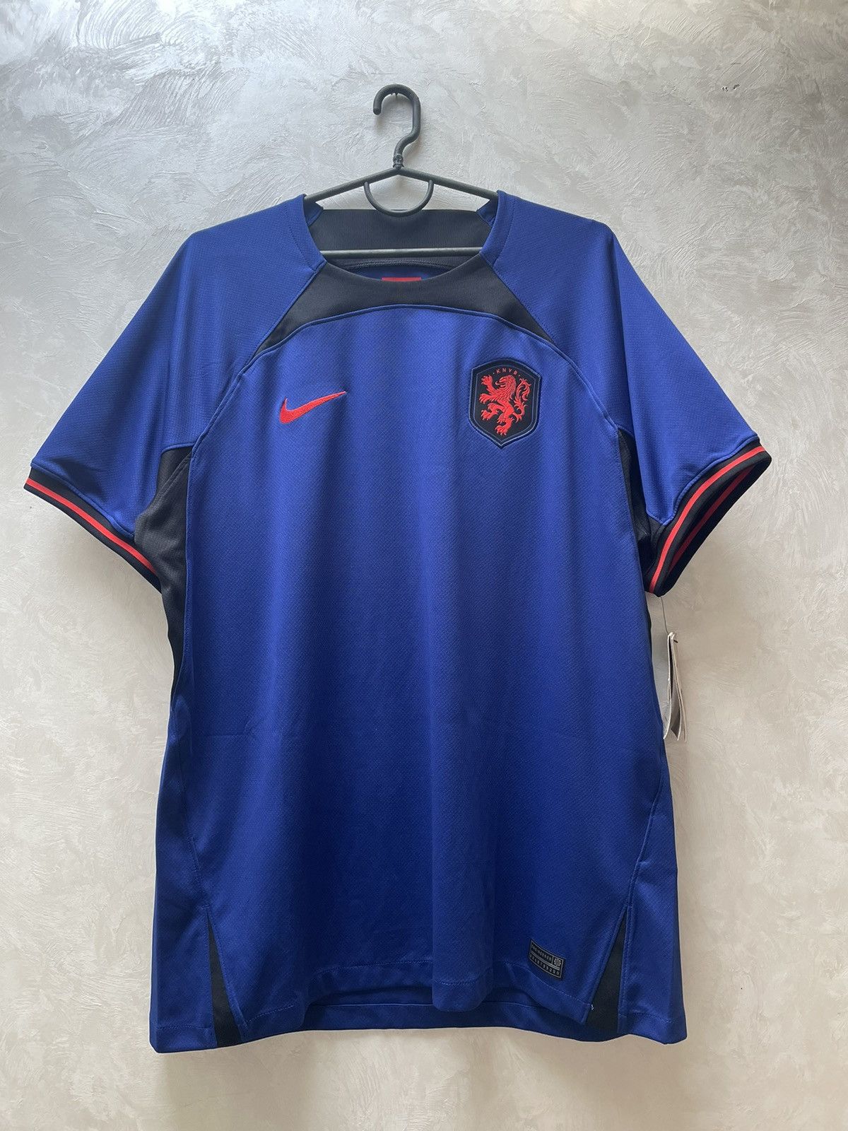 Nike Nike Netherlands 2022 Away shirt Kit Soccer Jersey Blokecore Size US XL / EU 56 / 4 - 1 Thumbnail