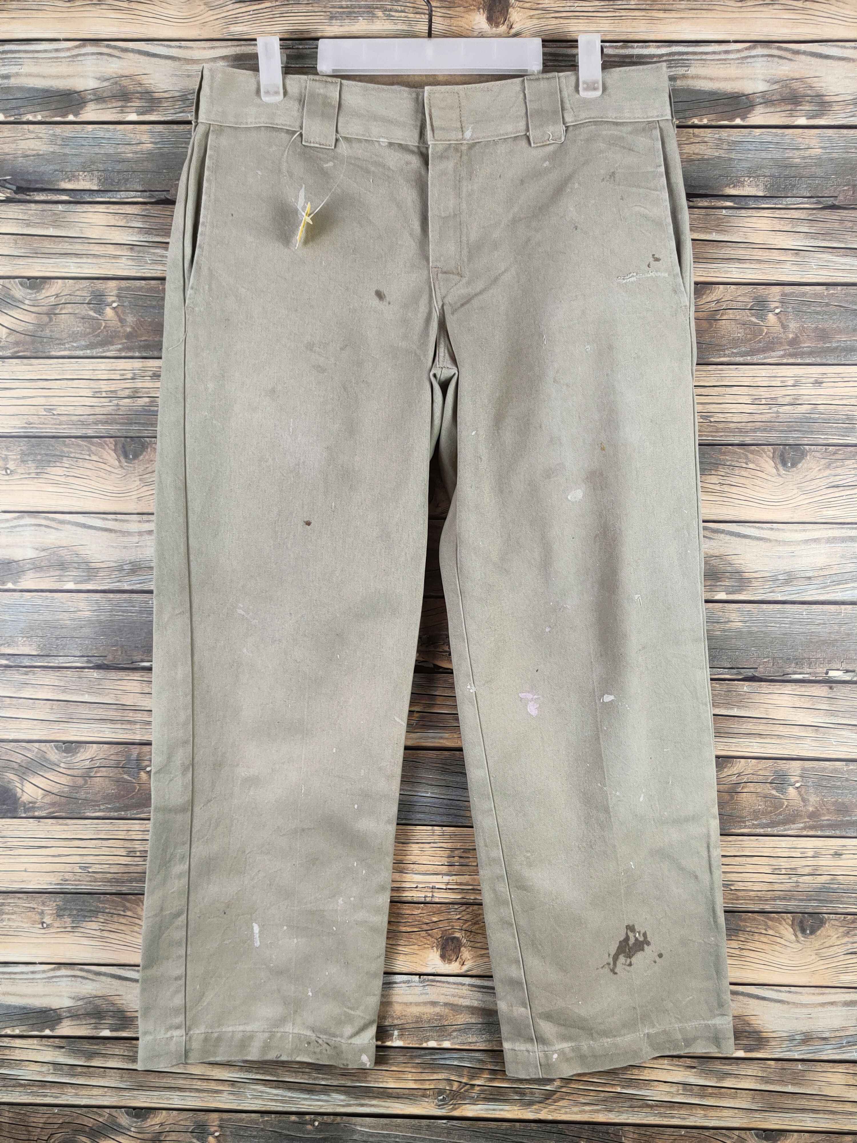 Dickies Dickies Beige Multipocket Casual Pants #S2833 Size US 32 / EU 48 - 1 Thumbnail