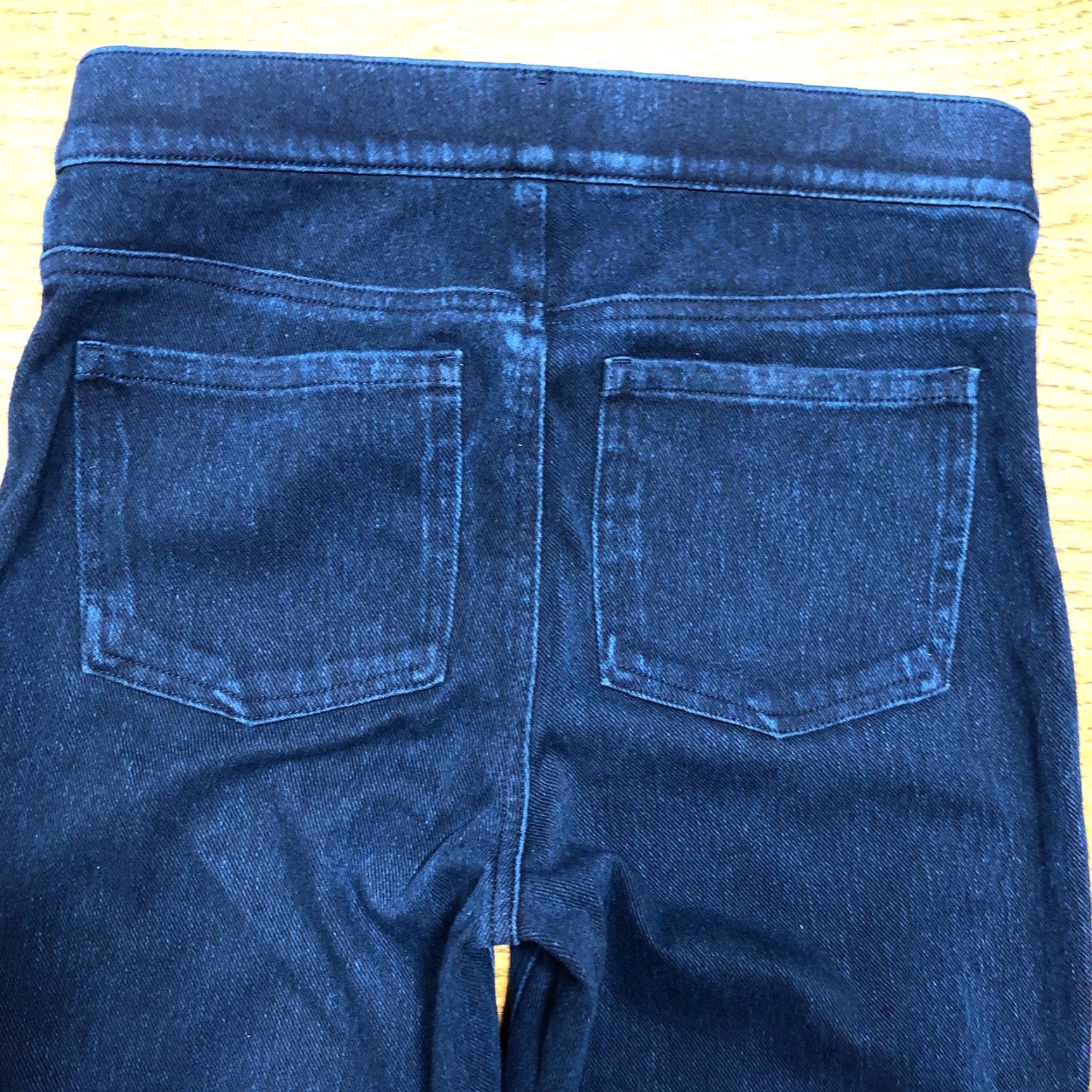 Spanx SPANX Jeans Jeggings Slim Dark Denim High Rise Pull On Blue 27 in Inseam 27.5 in Cotton Blend City Hipster Bohemian Stretch Womens Size 28" / US 6 / IT 42 - 4 Thumbnail