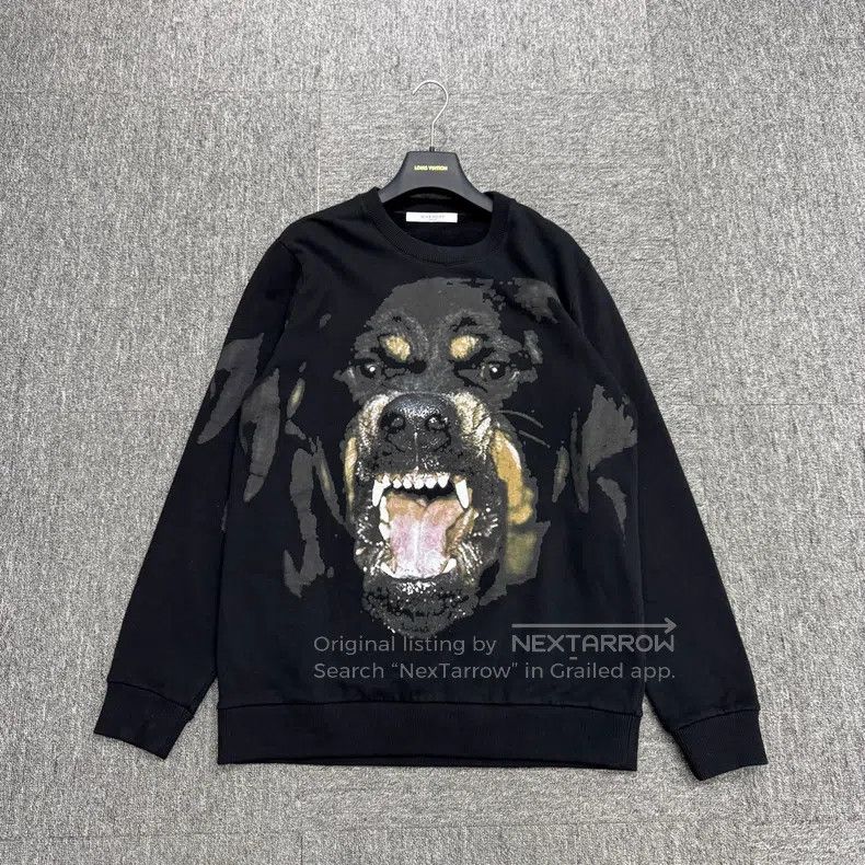 Givenchy Givenchy Dog Head Sweatshirt Size US S / EU 44-46 / 1 - 1 Thumbnail