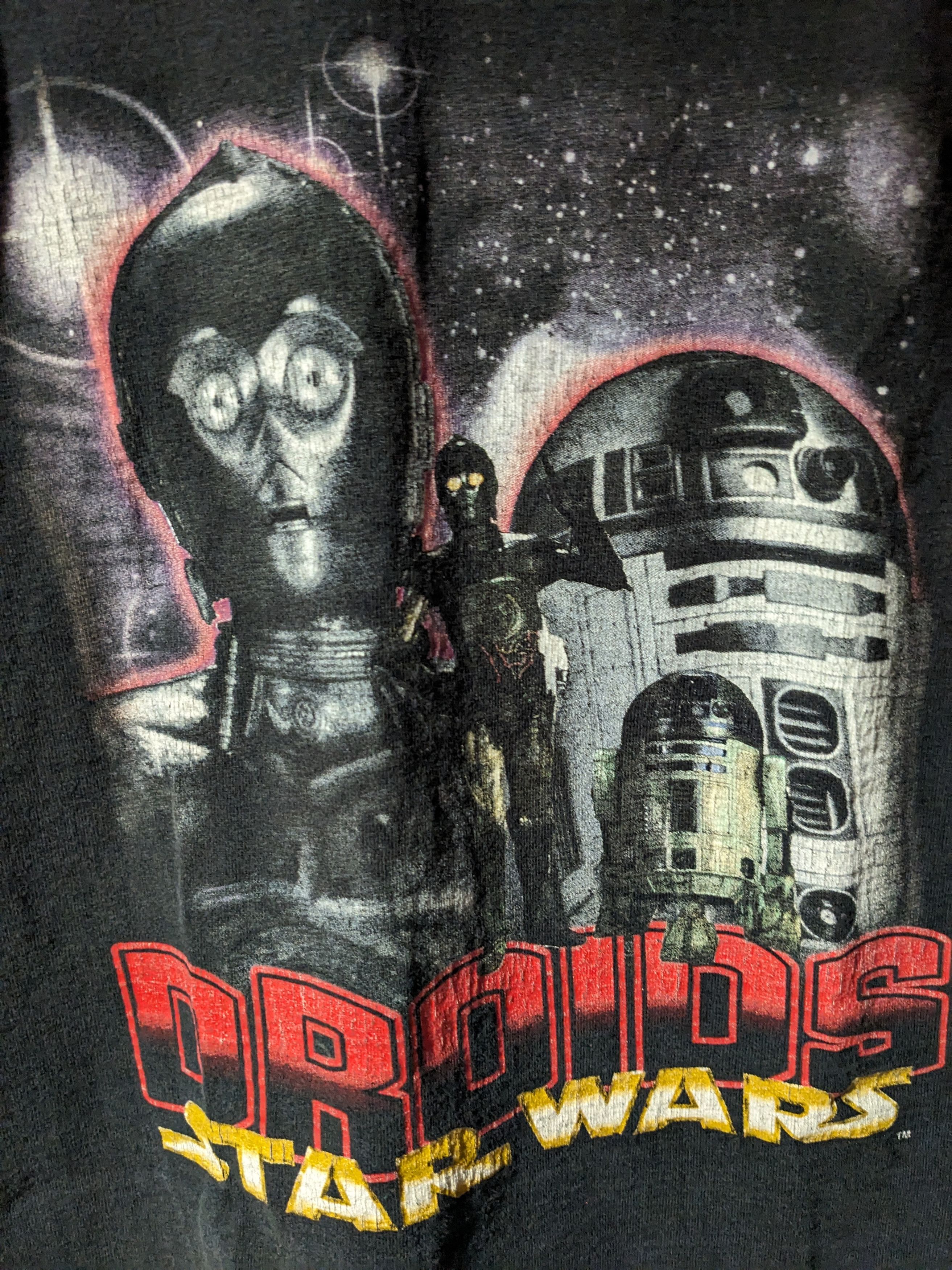 Star Wars × Vintage Vintage Y2K Star Wars Droids R2D2 C-3PO Kids 16/18 T-Shirt Size US M / EU 48-50 / 2 - 2 Thumbnail