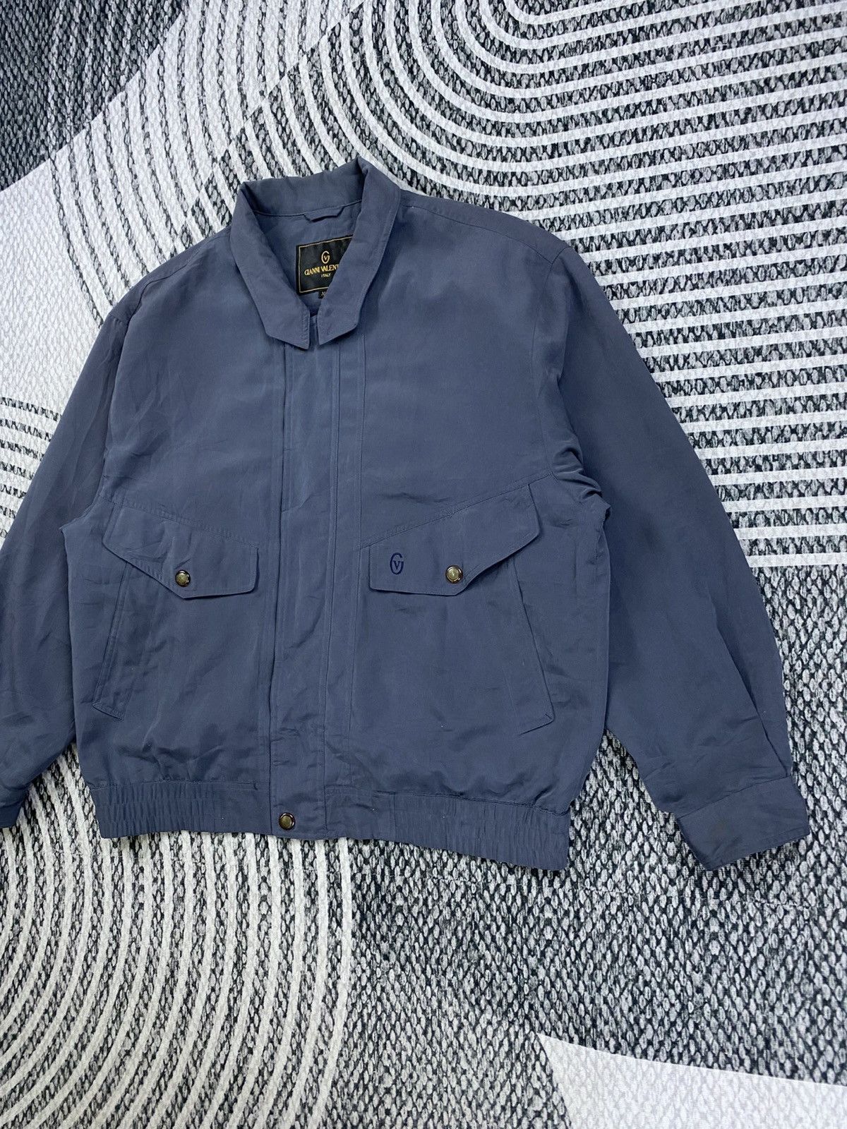 Gianni Valentino Vintage Gianni Valentino Fullzip Light Jacket Size US M / EU 48-50 / 2 - 4 Thumbnail