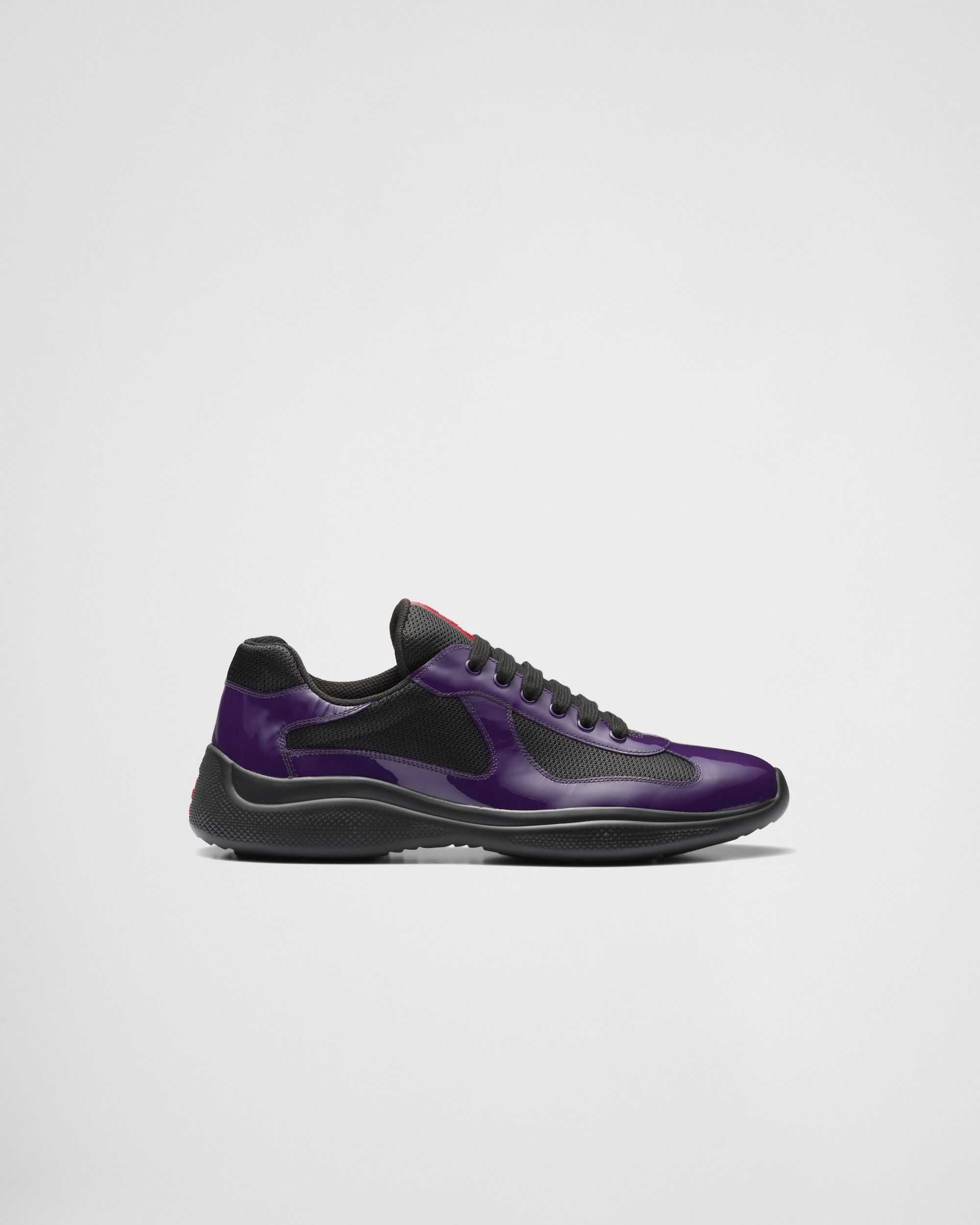 Purple prada sneakers best sale