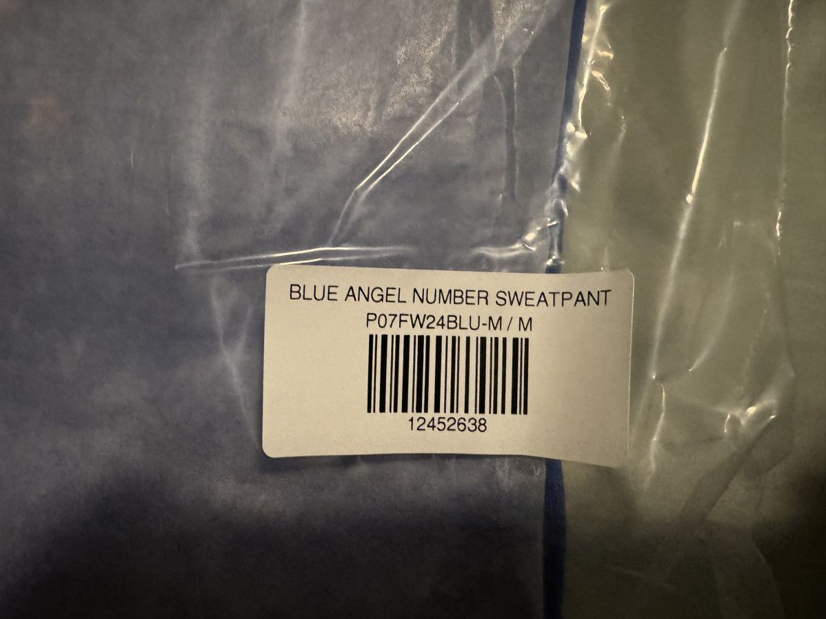 Sp5der Sp5der Angel Number Blue Sweatpants Size Medium Size US 32 / EU 48 - 17 Thumbnail