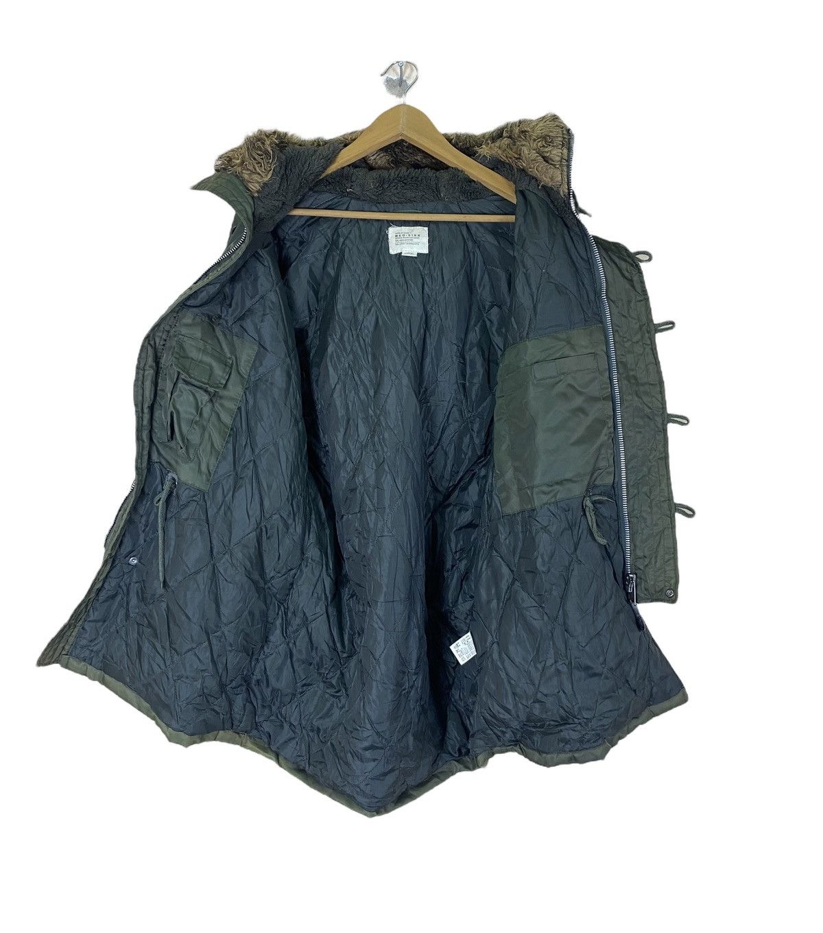 Japanese Brand × Vintage Neo Sixx Military Garments Parka Fur HoodieJacket Size US L / EU 52-54 / 3 - 8 Thumbnail