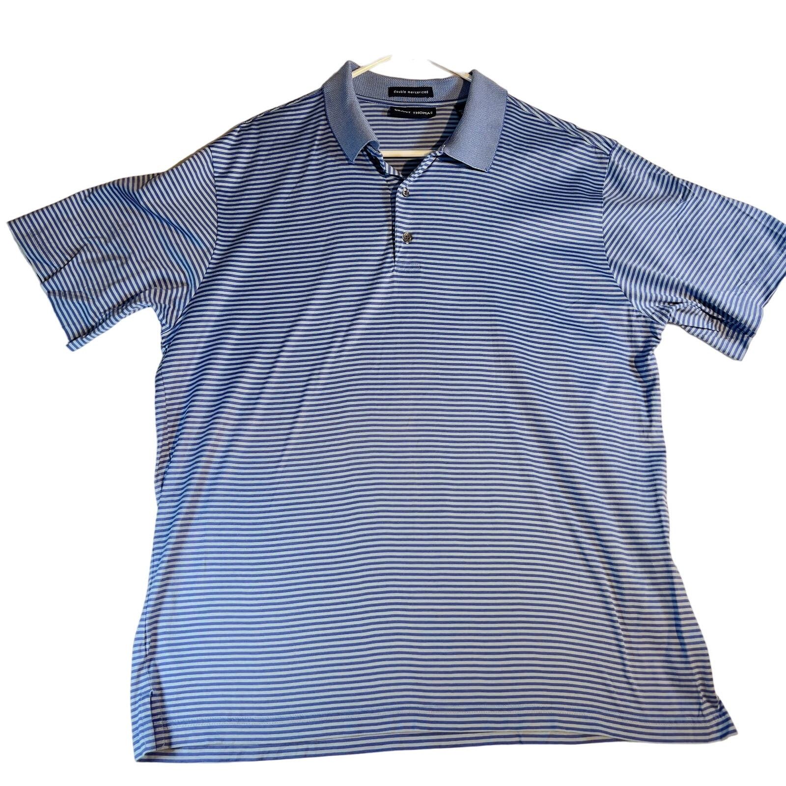 Grant Thomas Grant Thomas Polo Shirt Men L Double Mercerized Pima Cotton Size US L / EU 52-54 / 3 - 1 Thumbnail
