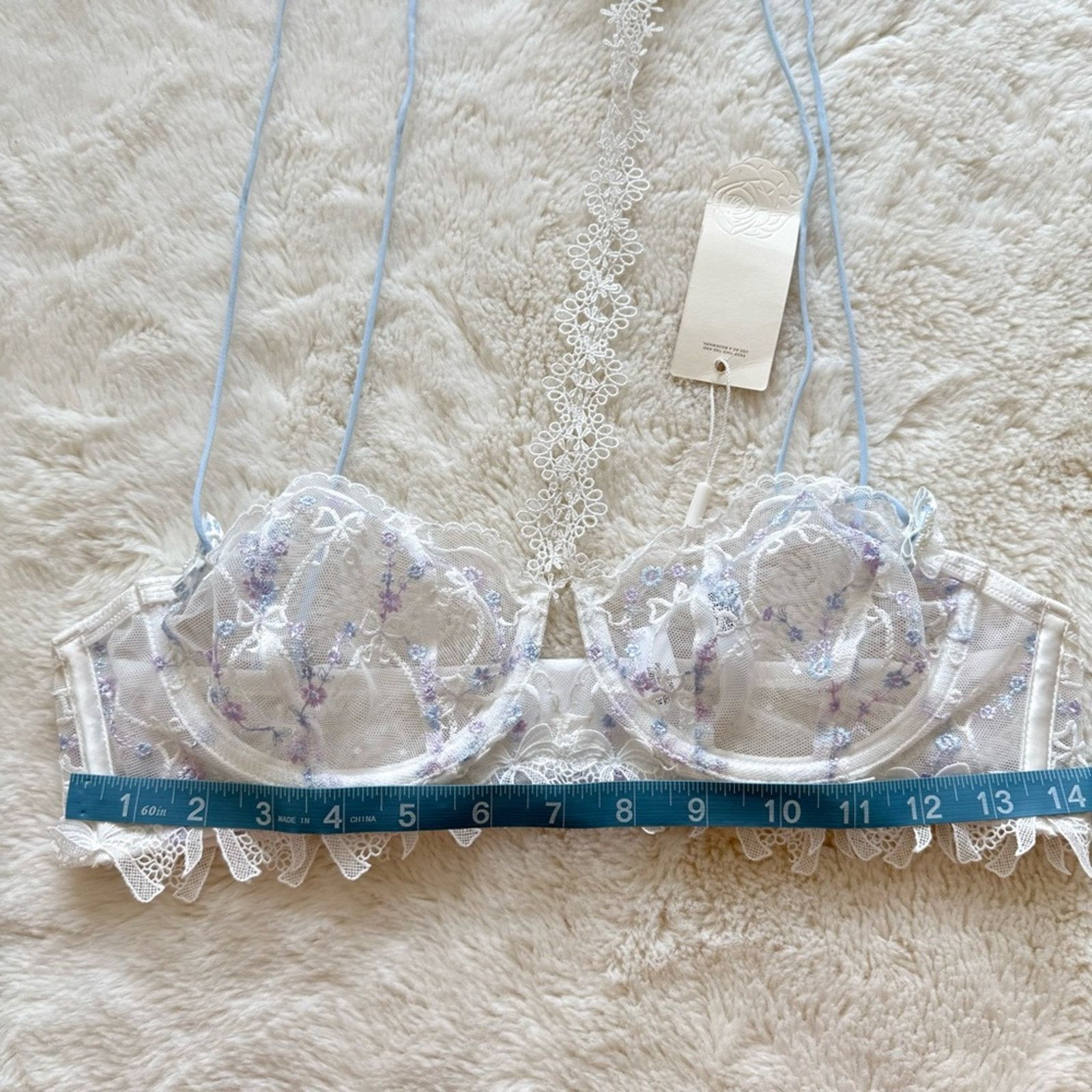 For Love & Lemons NWT!!! For Love and Lemons women bra size 36B Retail 119$ Size ONE SIZE - 7 Thumbnail