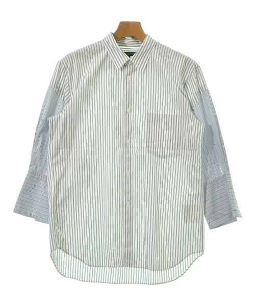 Comme des Garcons Homme Plus Shirt Striped Switching Short Sleeve Size US M / EU 48-50 / 2 - 1 Thumbnail