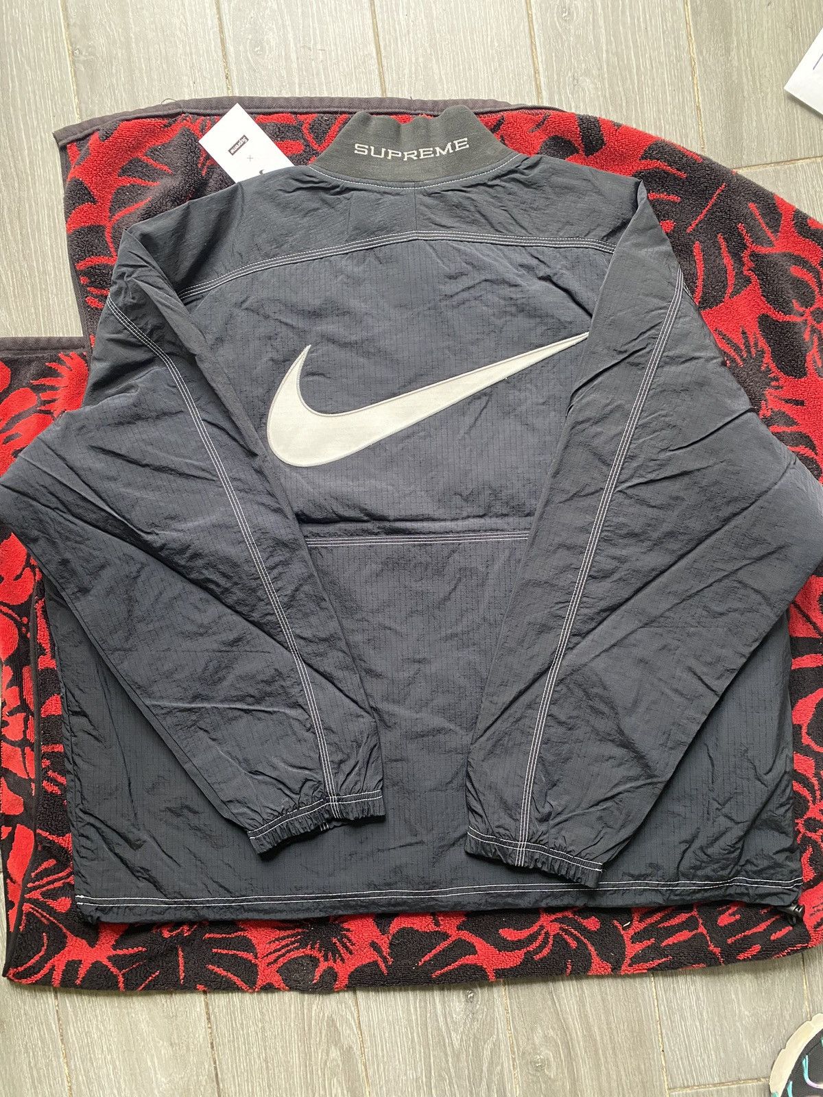 Nike × Supreme Supreme Nike Ripstop Pullover XL Size US XL / EU 56 / 4 - 2 Thumbnail
