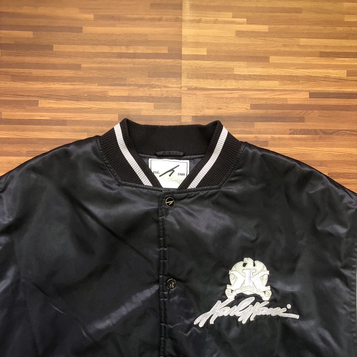 Karl Kani Vintage Karl Kani Varsity Jacket Size US XL / EU 56 / 4 - 3 Thumbnail