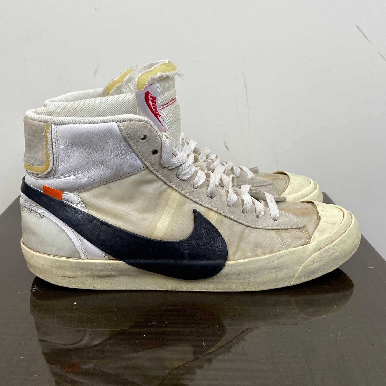 Nike × Off-White × Virgil Abloh Nike Off White Blazer Mid The Ten Sneakers Shoes Men's 11 Size US 11 / EU 44 - 3 Thumbnail