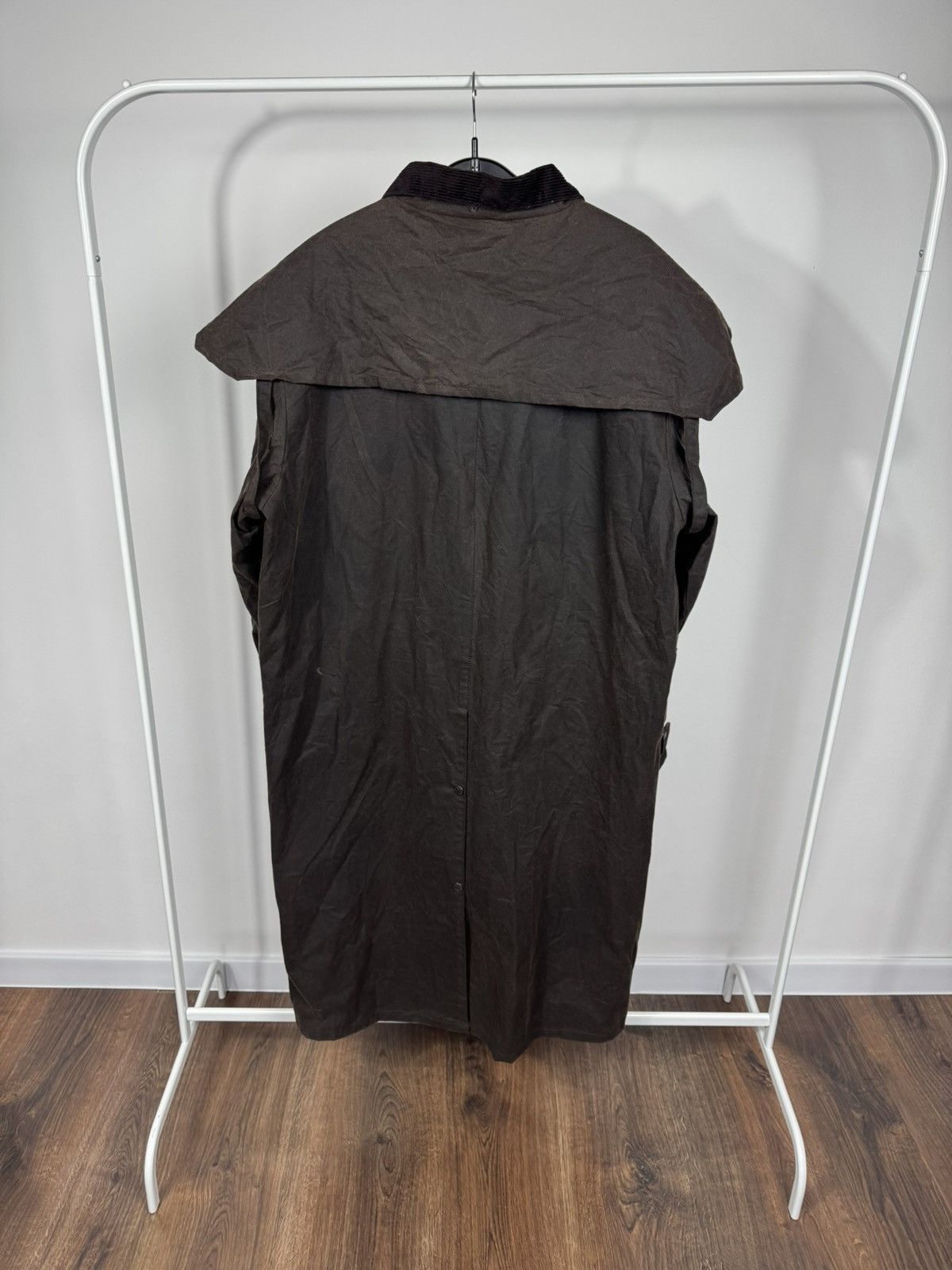 Other Vintage Game Waxed Coat Oilskin Jacket XL Brown Field Coat Size US XL / EU 56 / 4 - 18 Thumbnail