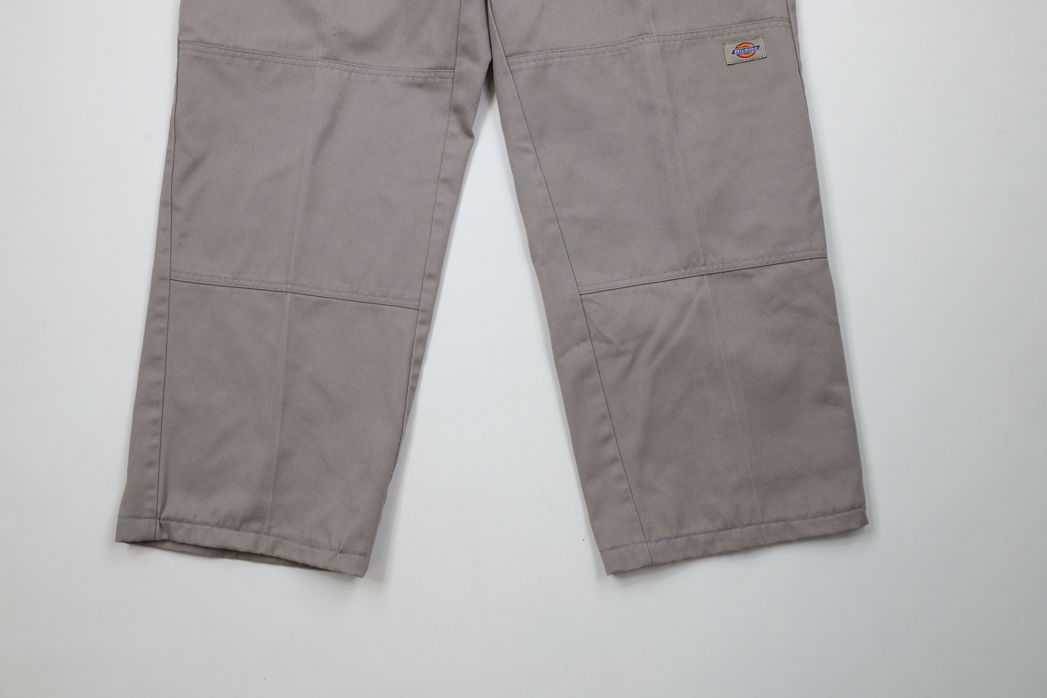 Dickies × Vintage Vintage Dickies Fit Double Knee Wide Leg Work Pants Gray Size US 36 / EU 52 - 4 Thumbnail